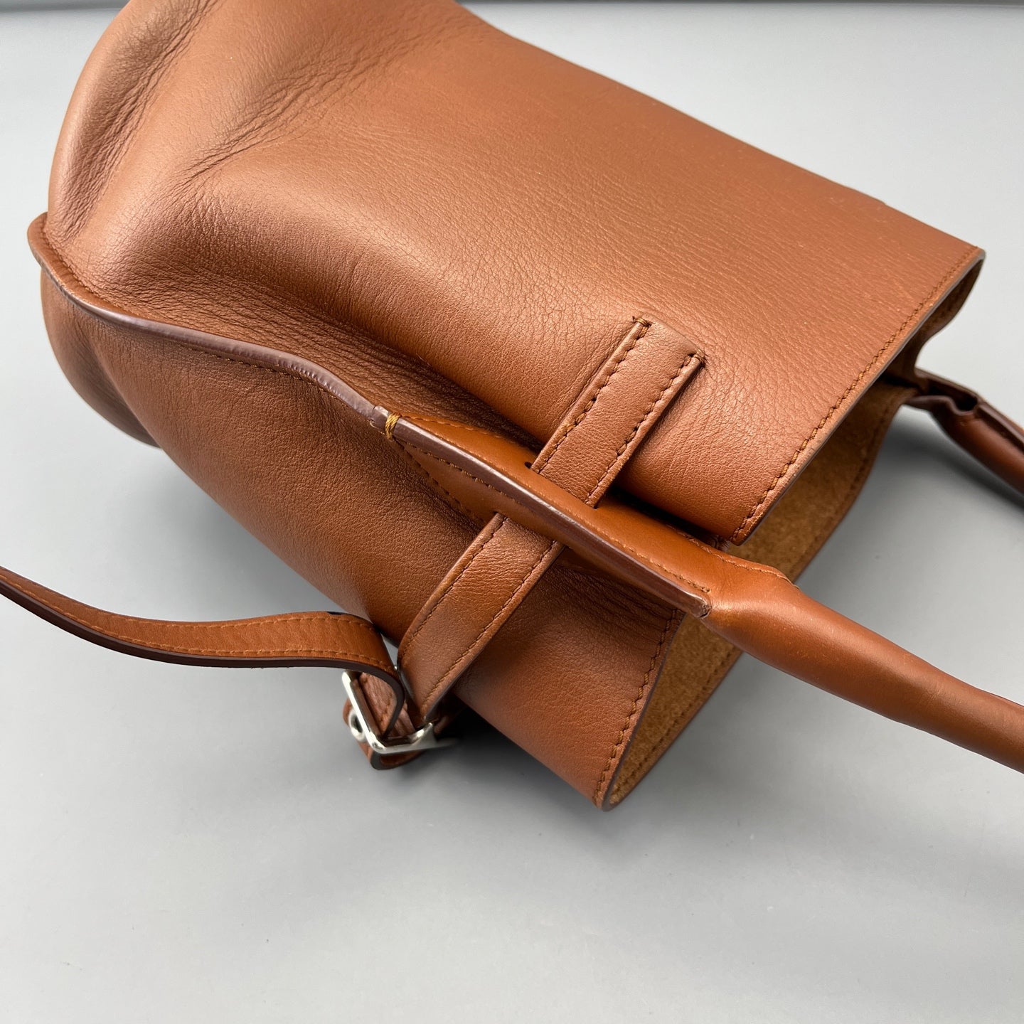 Celine - Big Bag Bucket - Leather - Brown - (small)