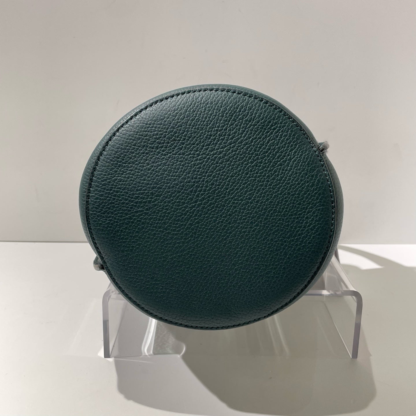 Celine - Big Bag Bucket - Leather - Green - (small)