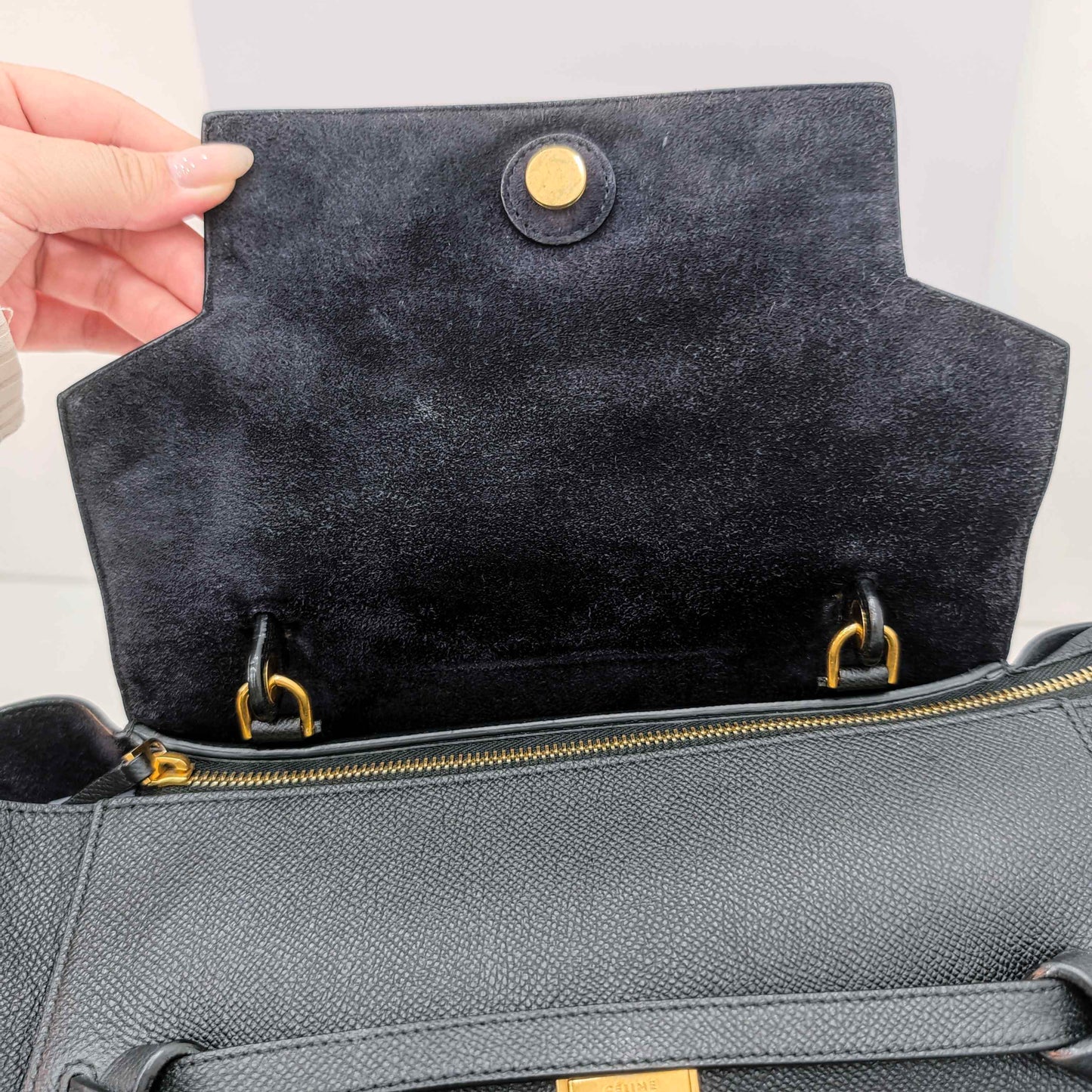 Celine - Big Bag - Leather - Black - (large)