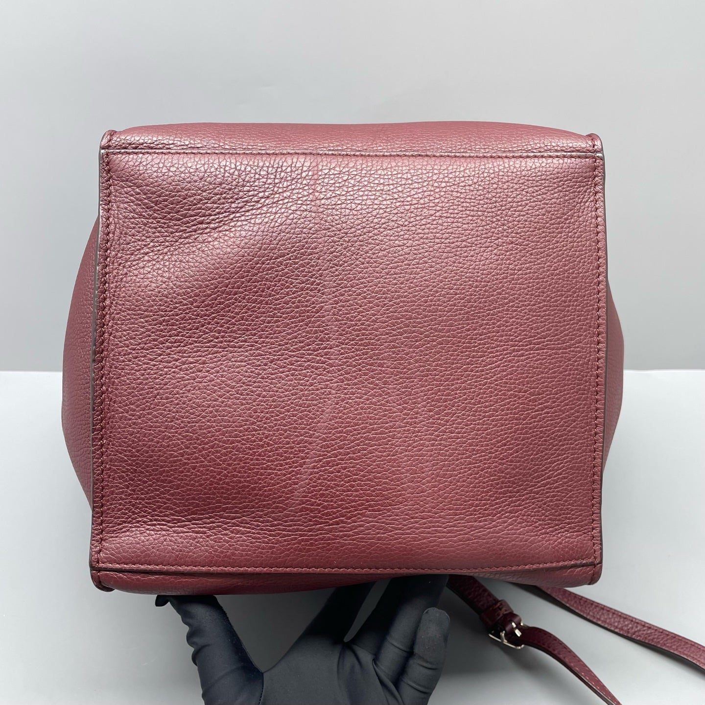 Celine - Big Bag - Leather - Burgundy - (medium)