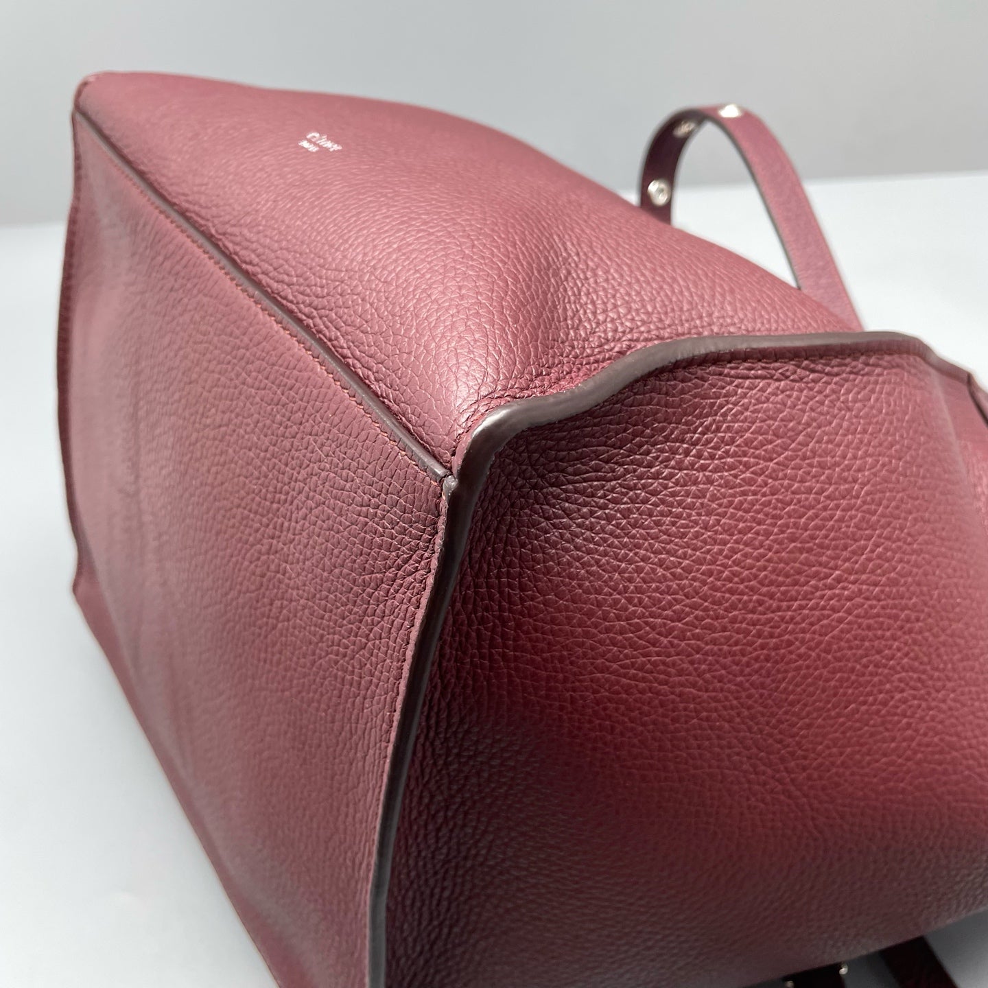 Celine - Big Bag - Leather - Burgundy - (medium)