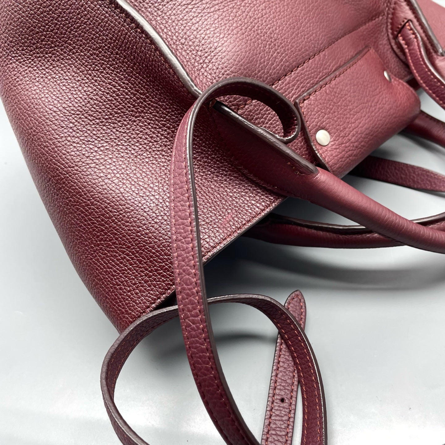 Celine - Big Bag - Leather - Burgundy - (medium)