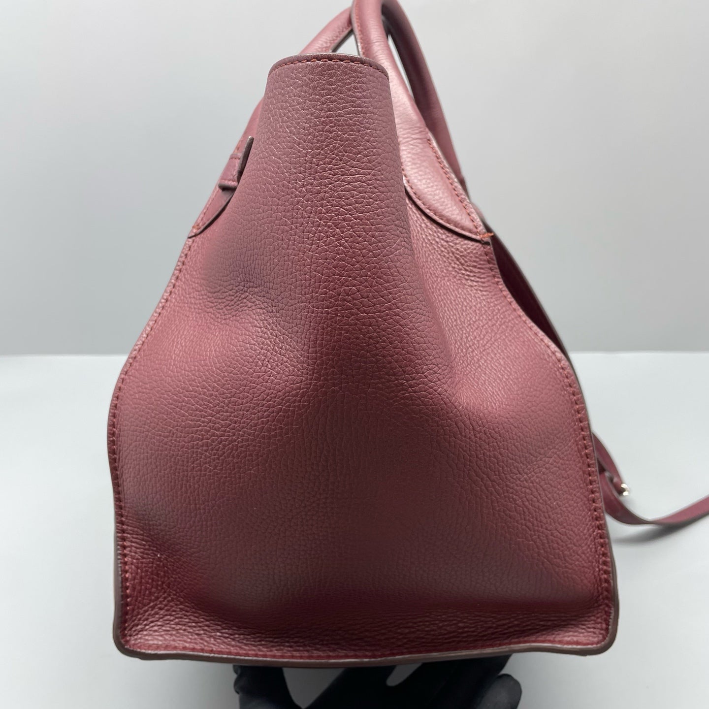 Celine - Big Bag - Leather - Burgundy - (Small)