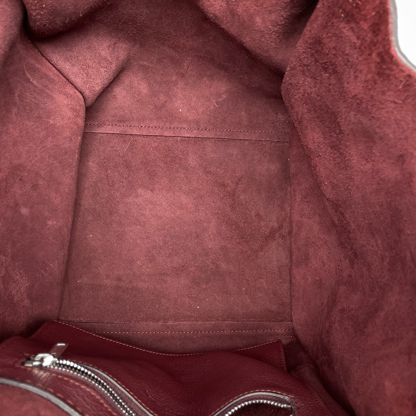 Celine - Big Bag - Leather - Burgundy - (Small)