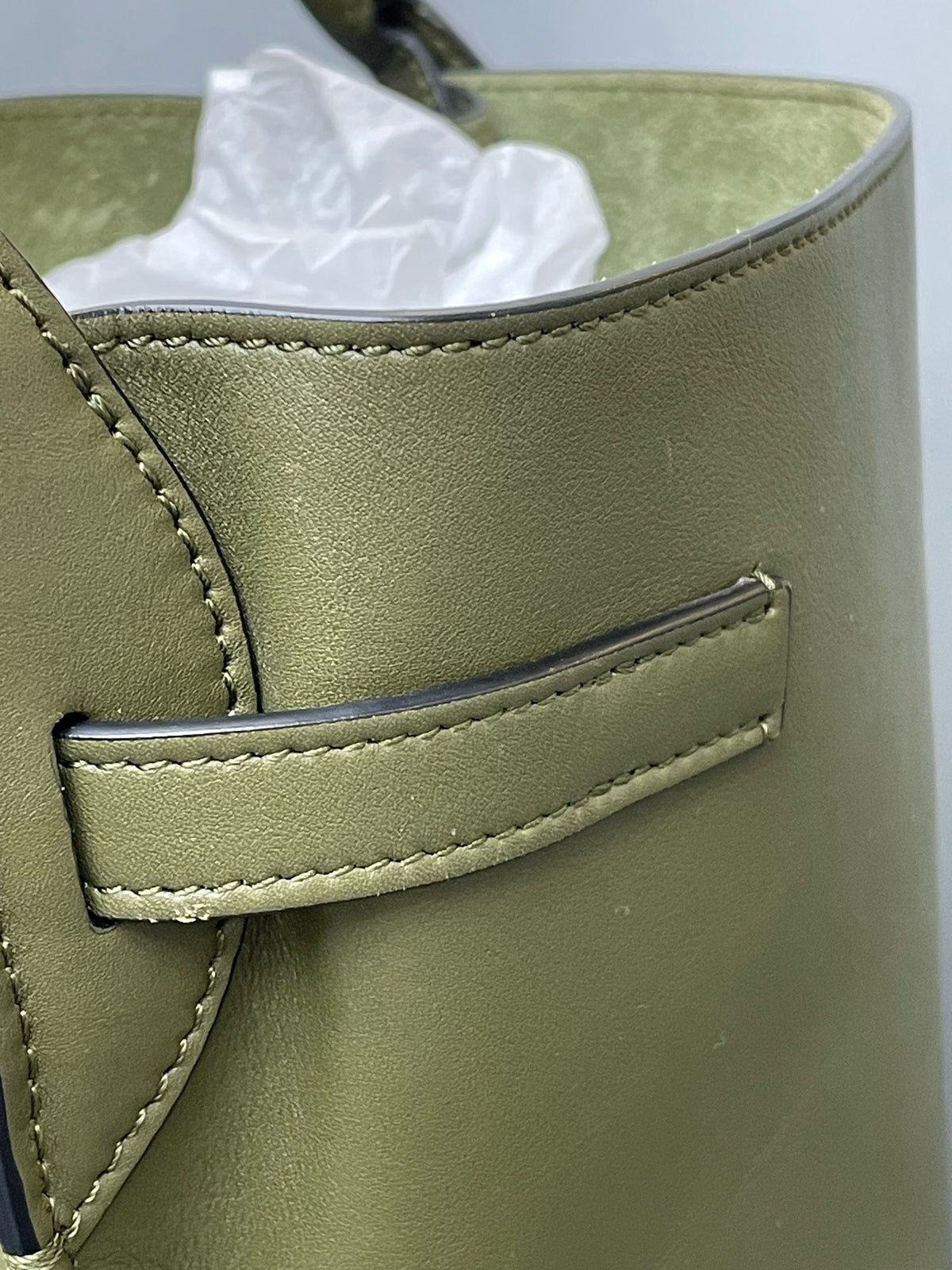 Celine - Big Bag Mini - Leather - Green - (mini)