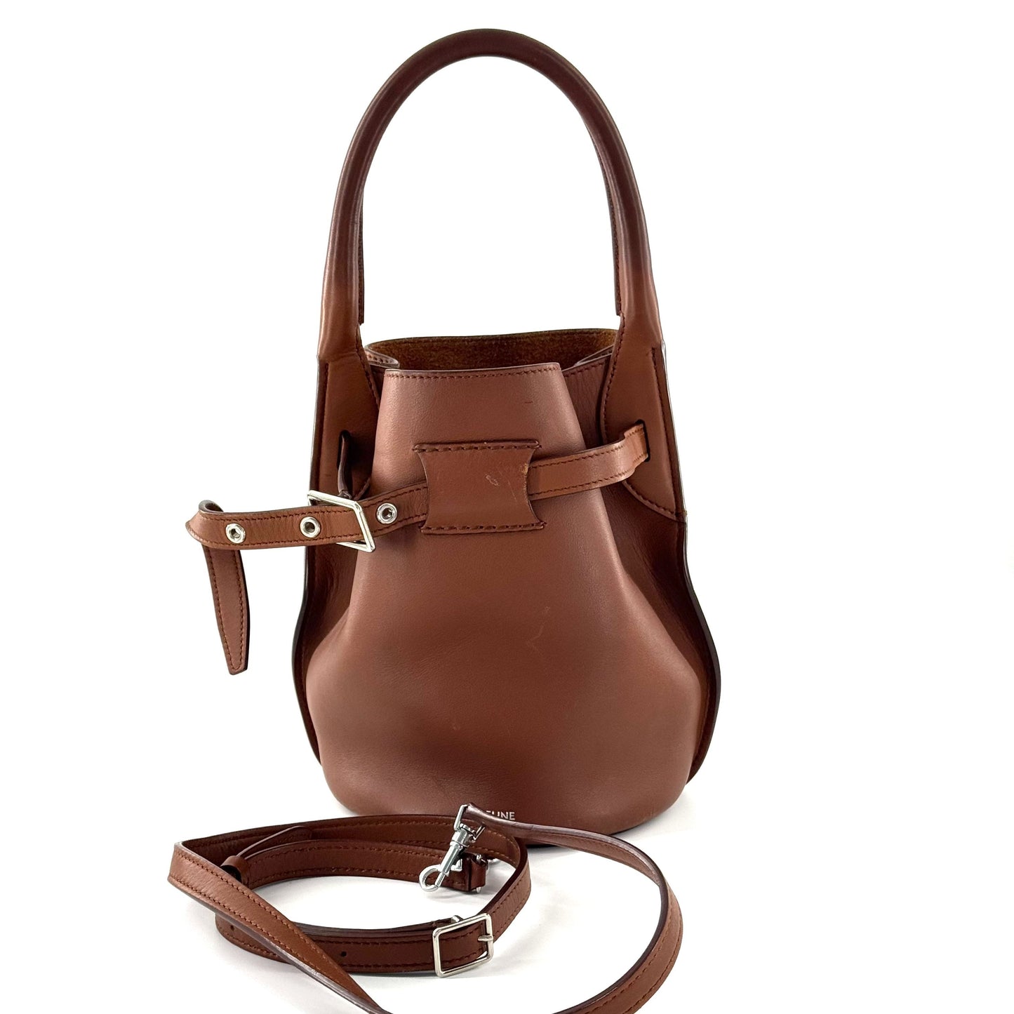Celine - Big Bag Nano - Leather - Brown - (Nano)