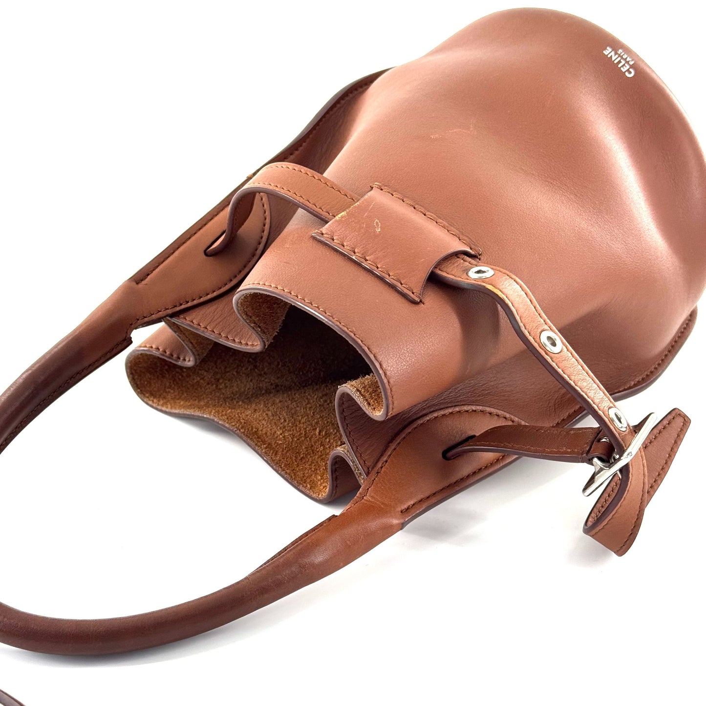 Celine - Big Bag Nano - Leather - Brown - (Nano)