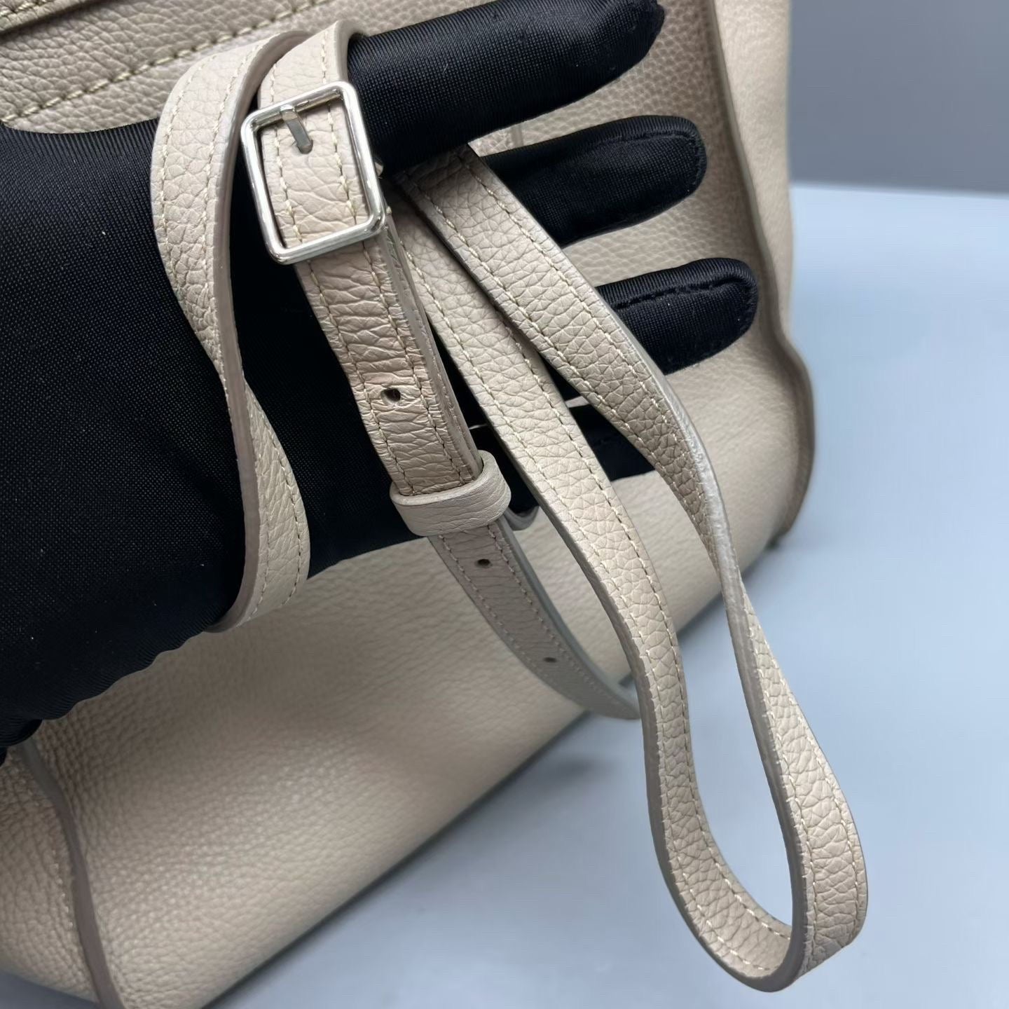 Celine - Big Bag Tote - Pebbled leather - Beige - (Medium)