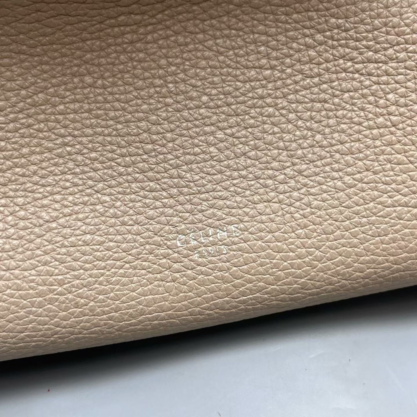 Celine - Big Bag Tote - Pebbled leather - Beige - (Medium)