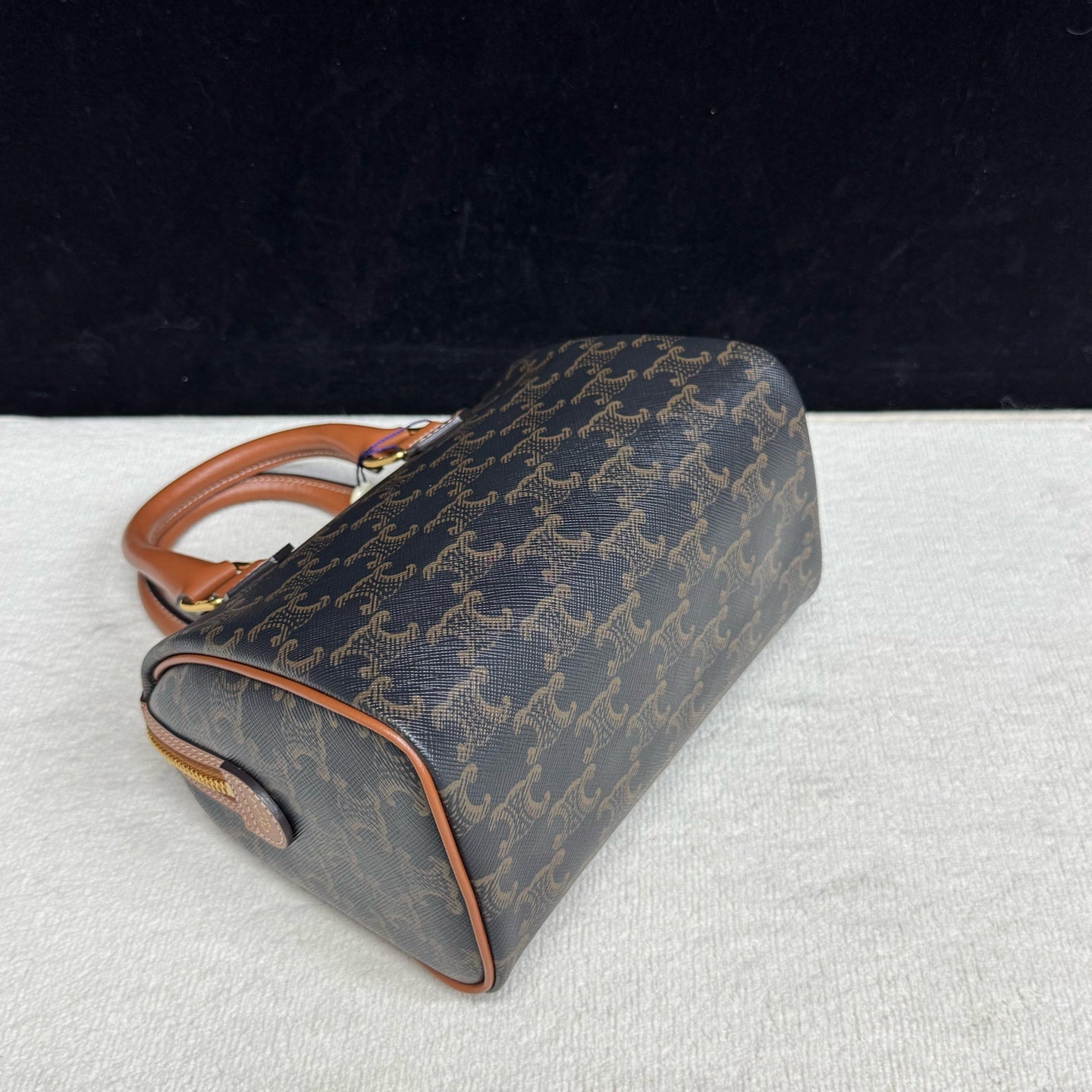 Celine - Boston - Leather - Brown - (mini)