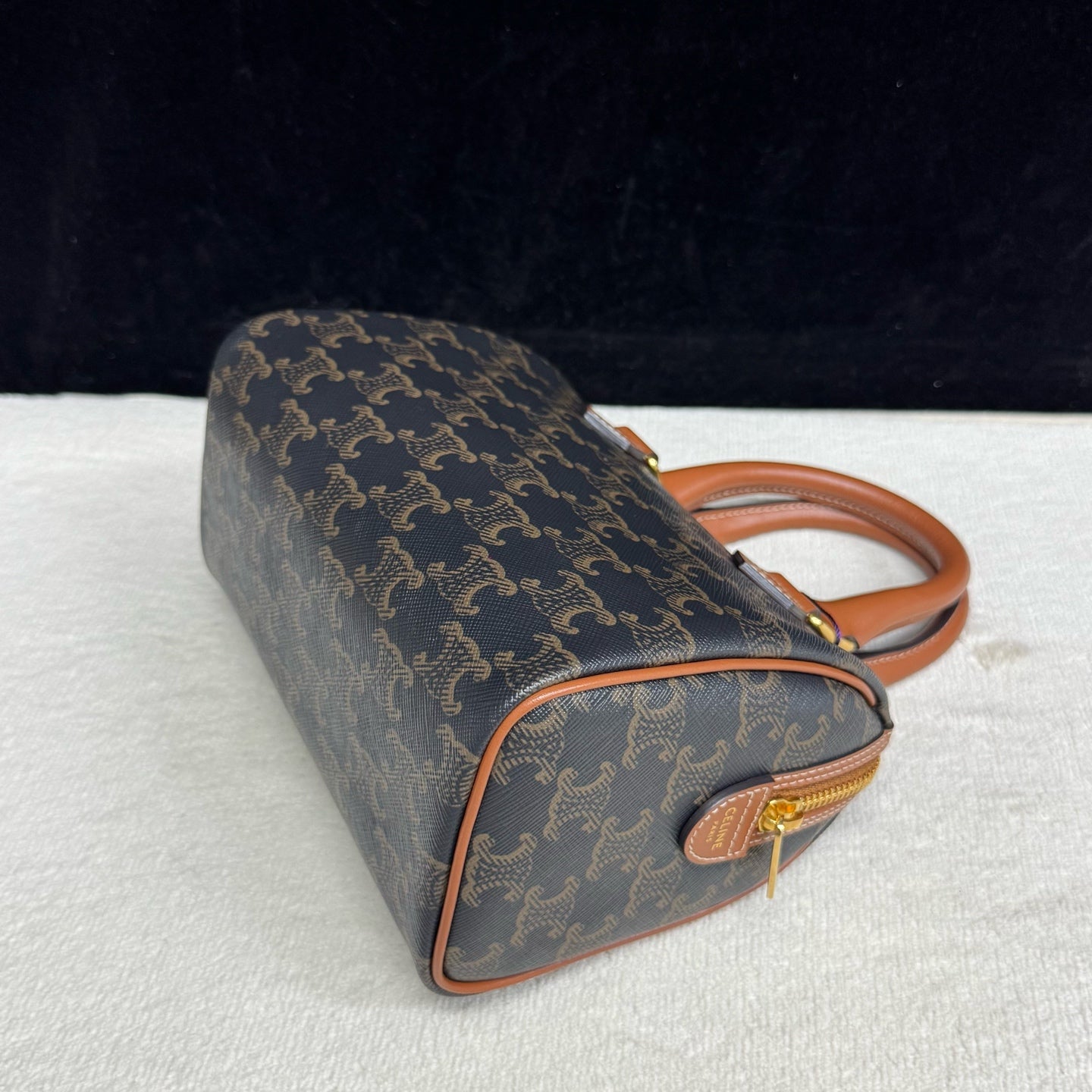 Celine - Boston - Leather - Brown - (mini)