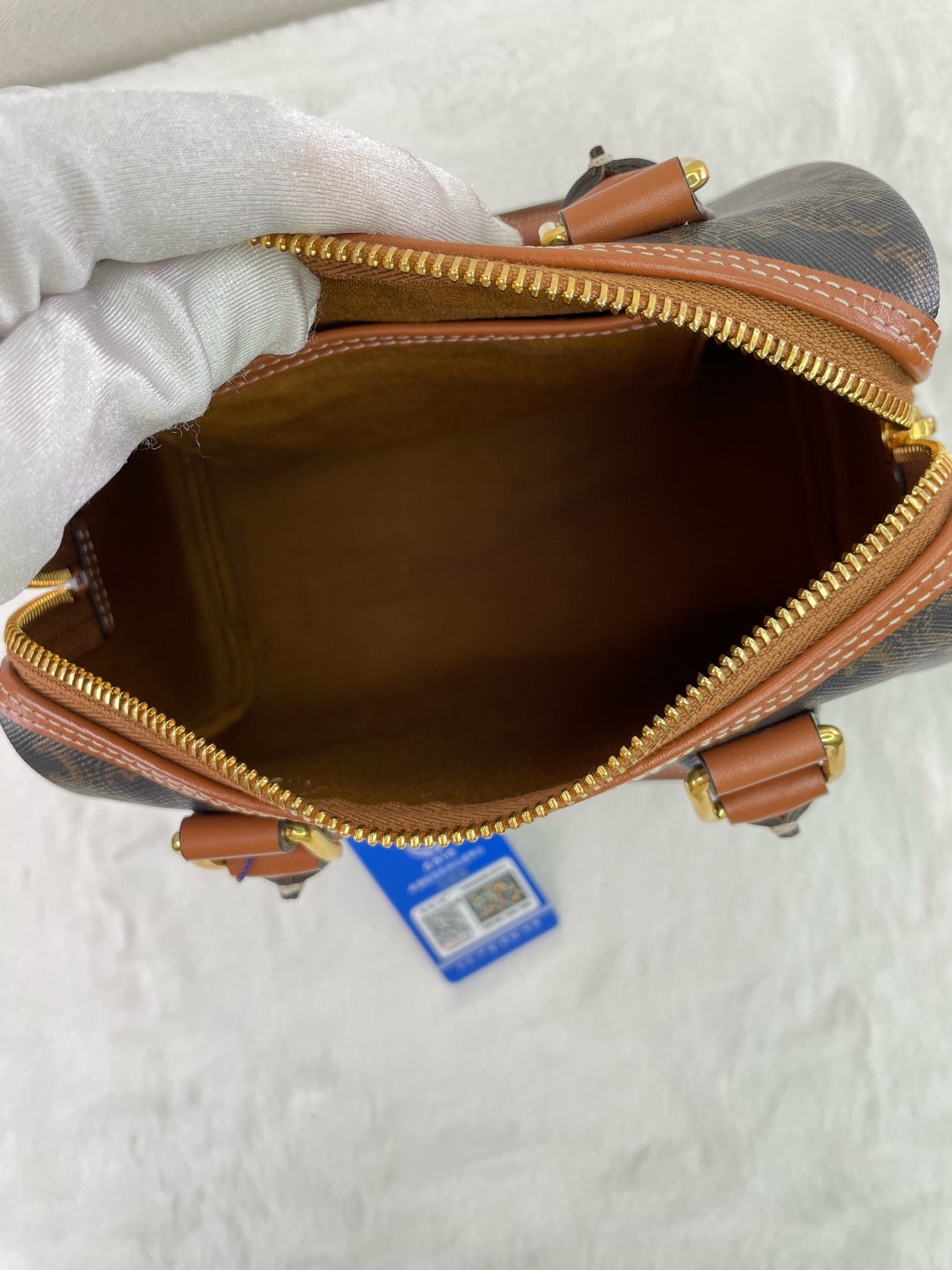 Celine - Boston - Leather - Brown - (mini)