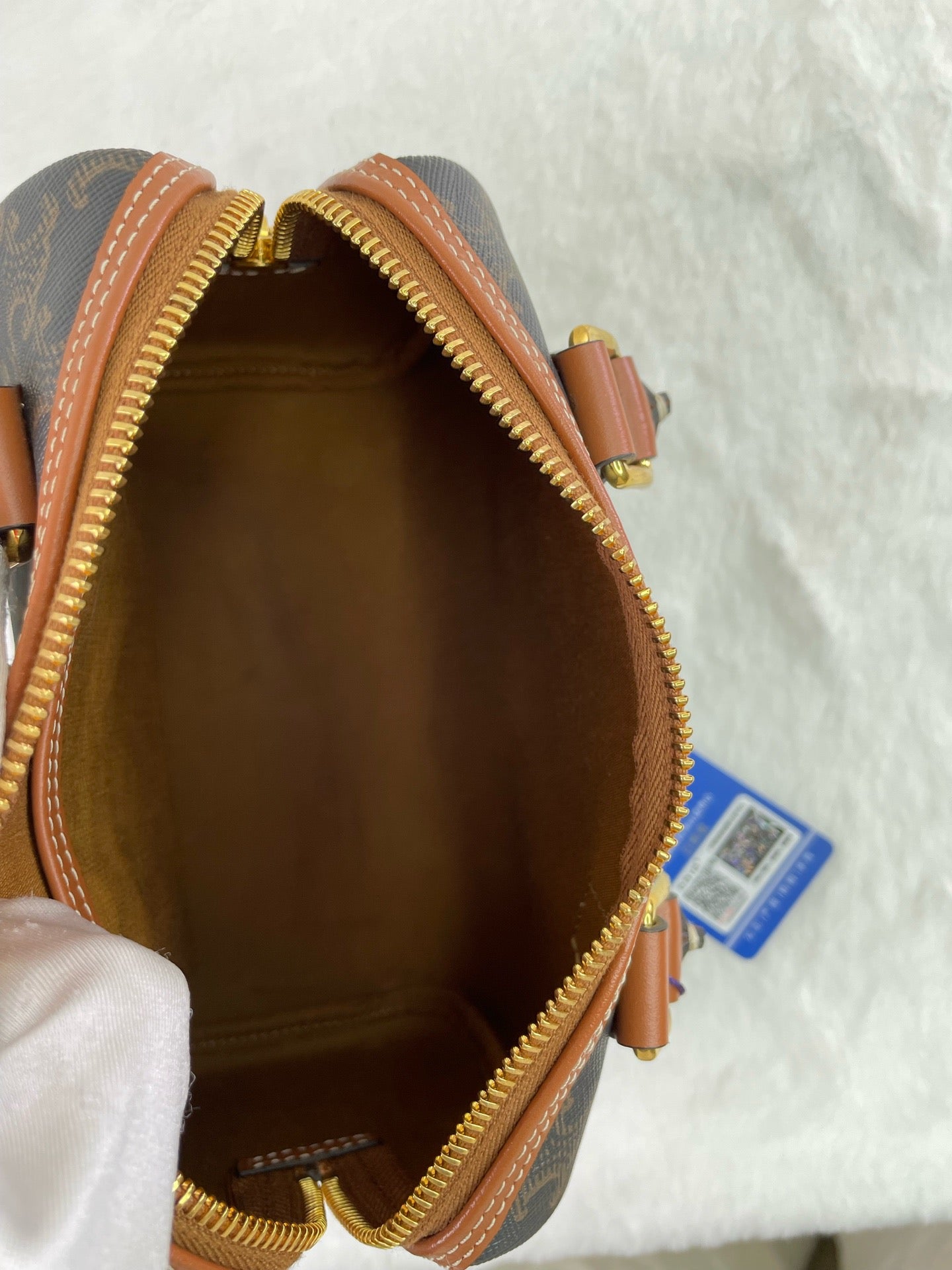 Celine - Boston - Leather - Brown - (mini)