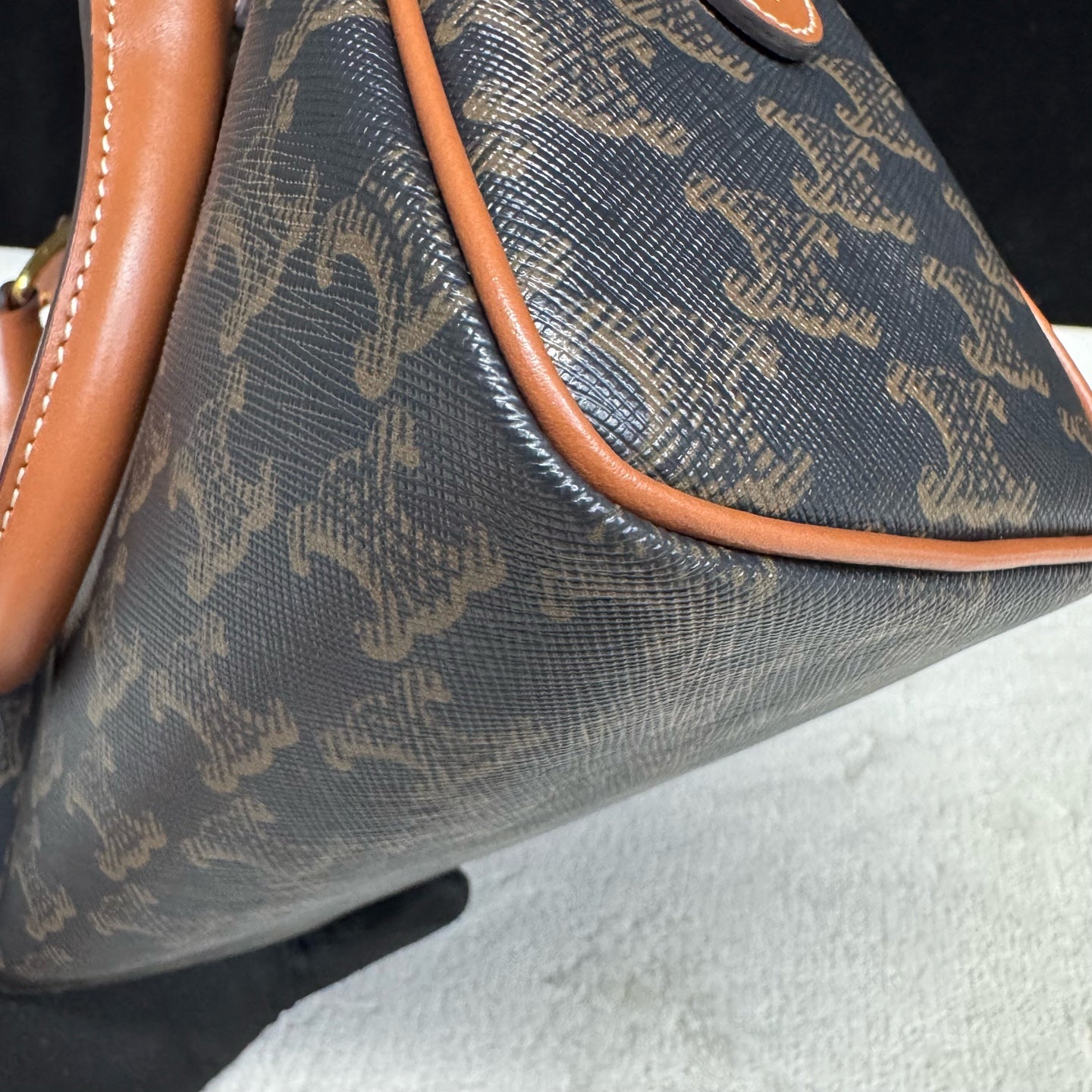 Celine - Boston - Leather - Brown - (mini)