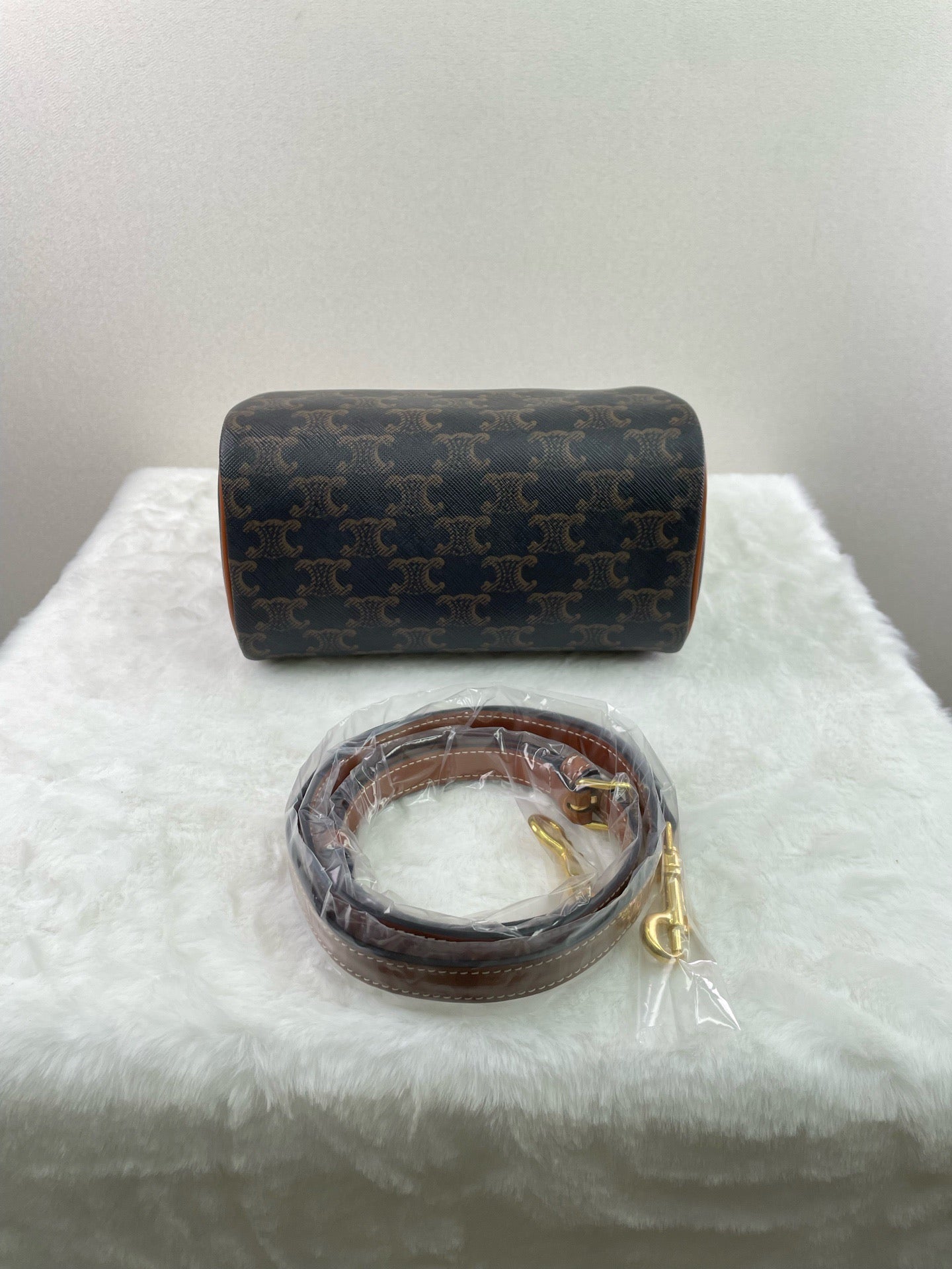 Celine - Boston - Leather - Brown - (mini)