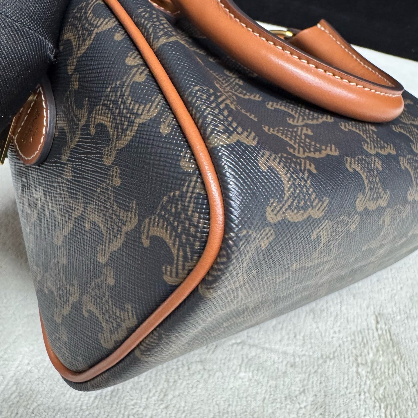 Celine - Boston - Leather - Brown - (mini)