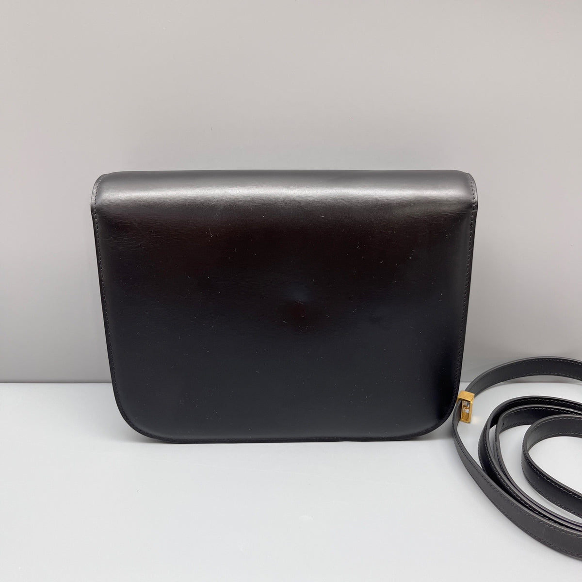Celine - Box Bag - Leather - Black - (medium)