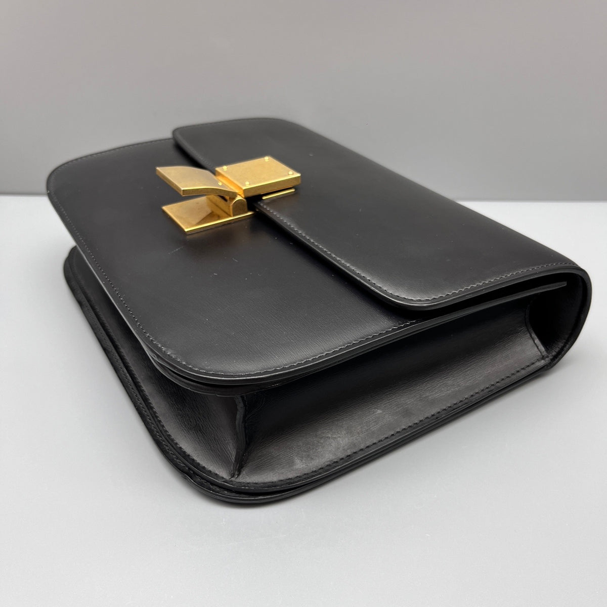 Celine - Box Bag - Leather - Black - (medium)
