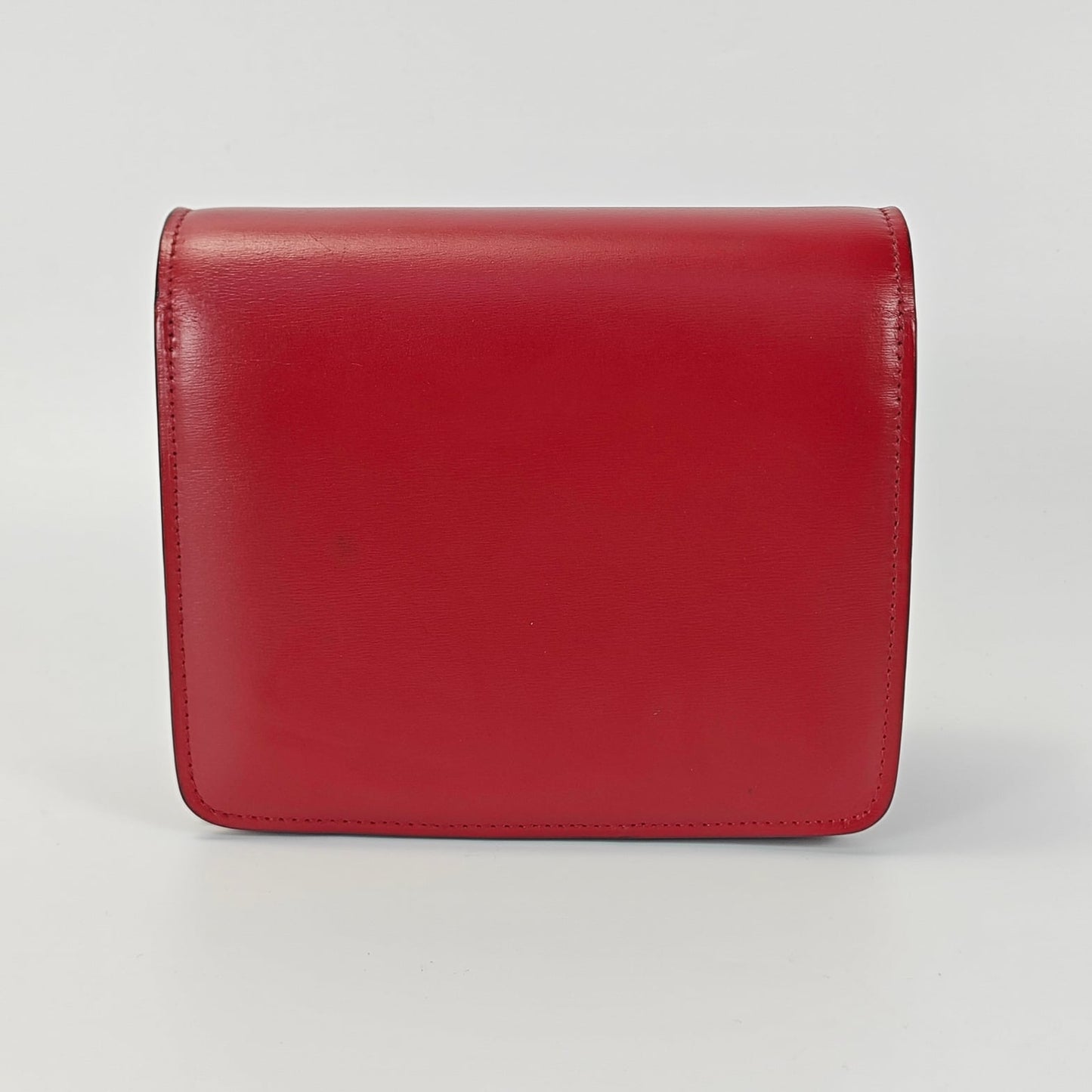 Celine - Box Bag - Leather - Red - (small)