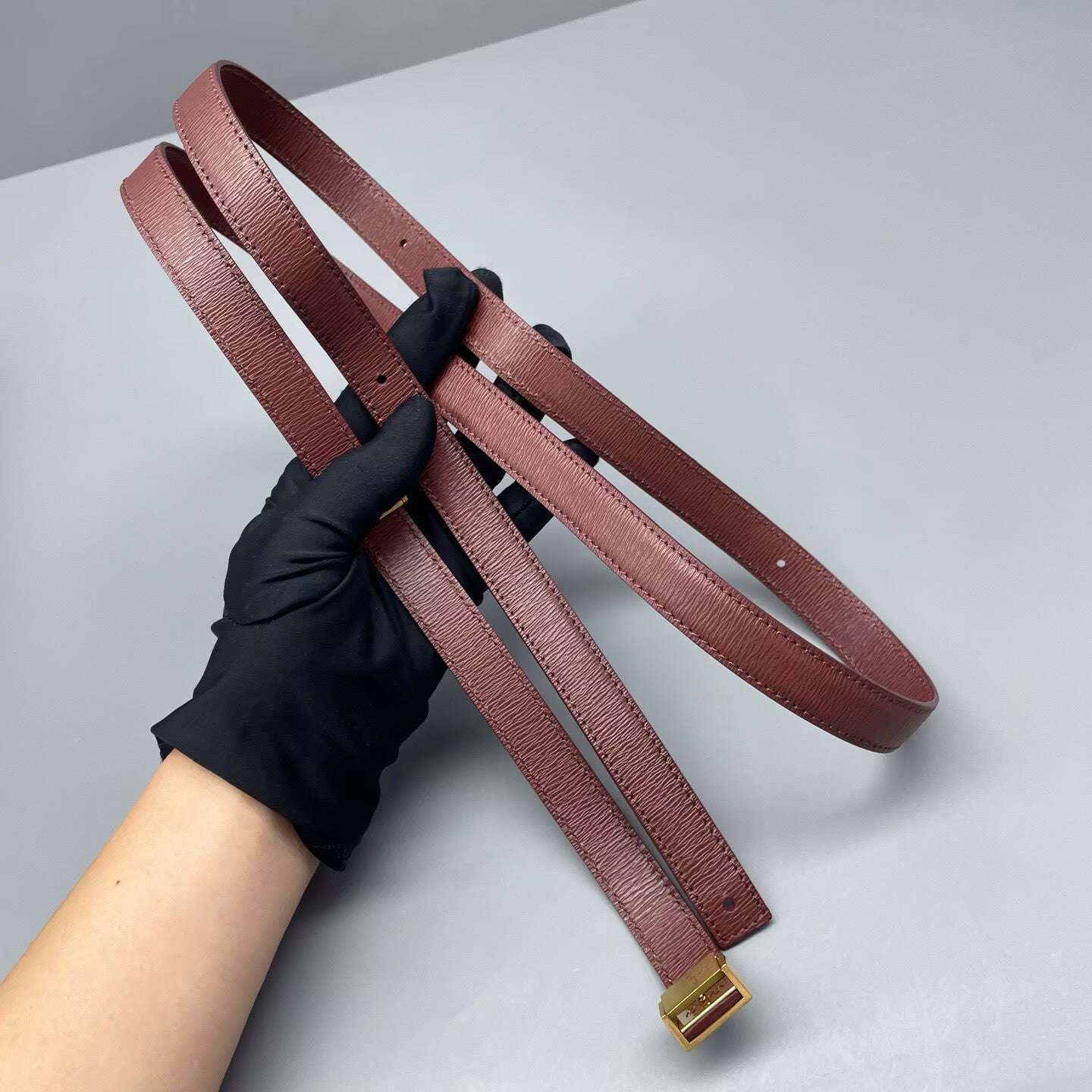 Celine - Box - Calfskin leather - Burgundy - (Medium)