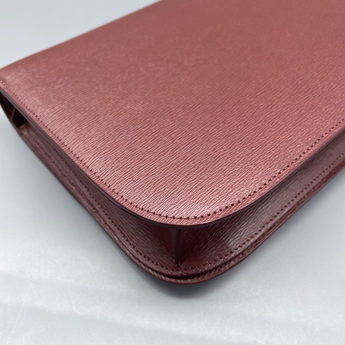Celine - Box - Calfskin leather - Burgundy - (Medium)