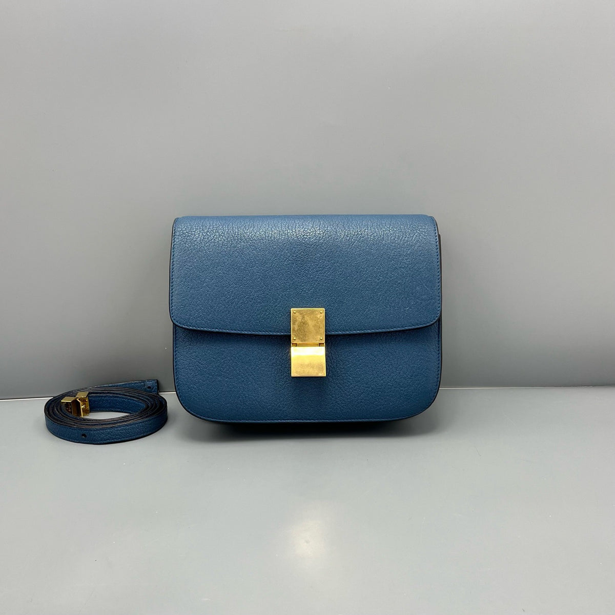 Celine - Box - Leather - Blue - (medium)