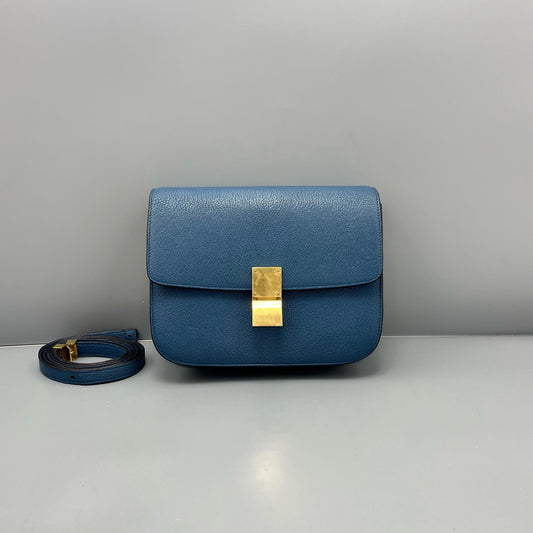 Celine - Box - Leather - Blue - (medium)