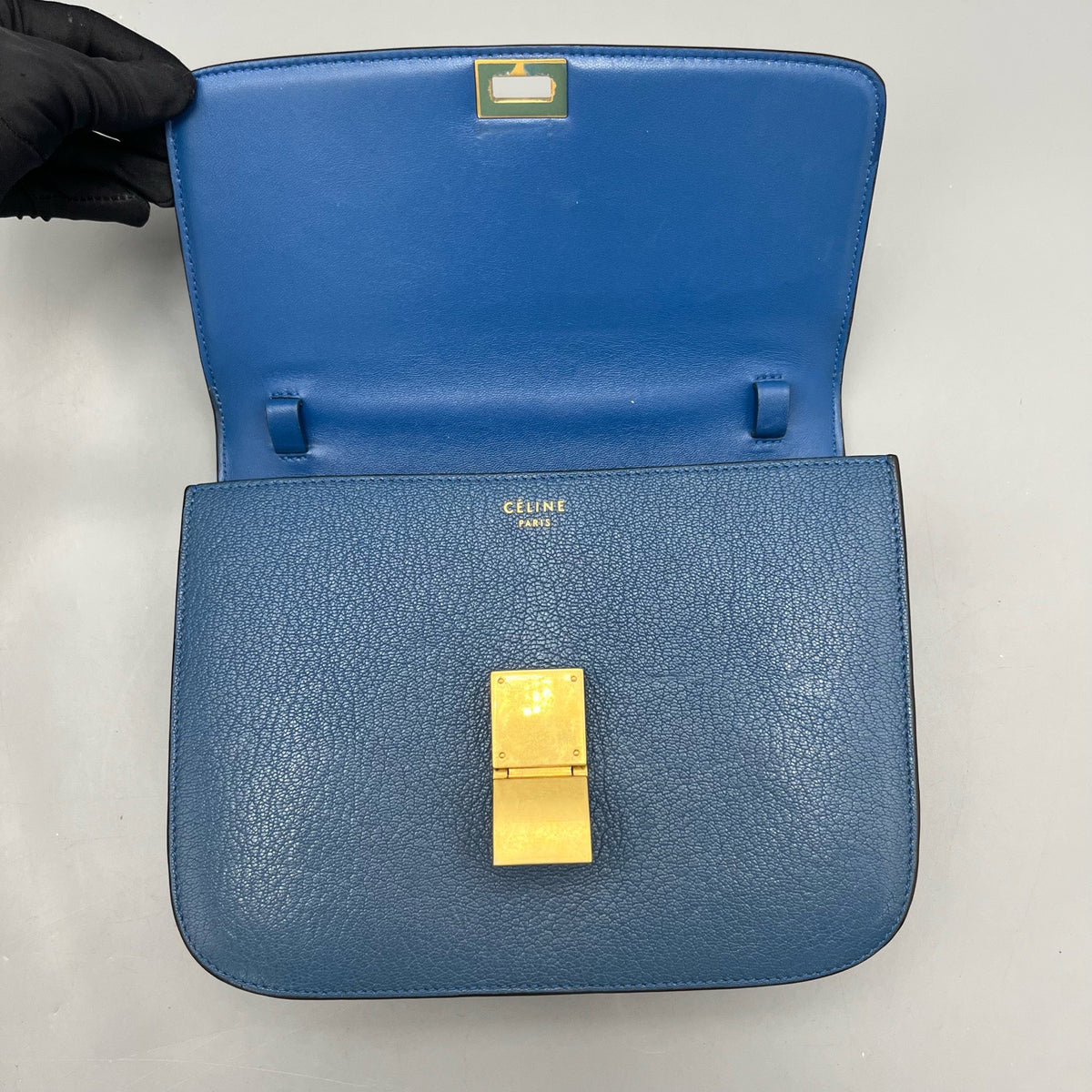 Celine - Box - Leather - Blue - (medium)