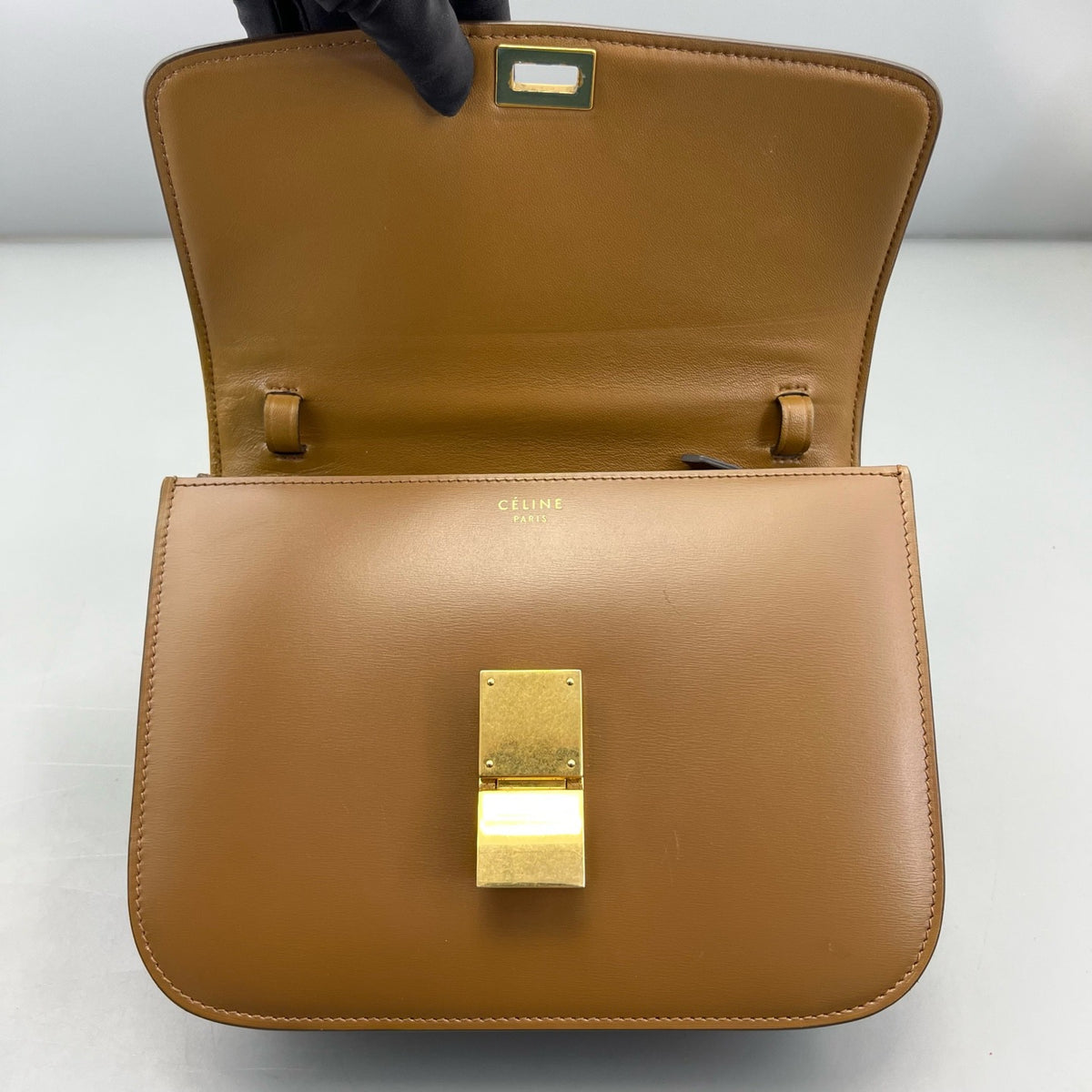 Celine - Box - Leather - Brown - (medium)