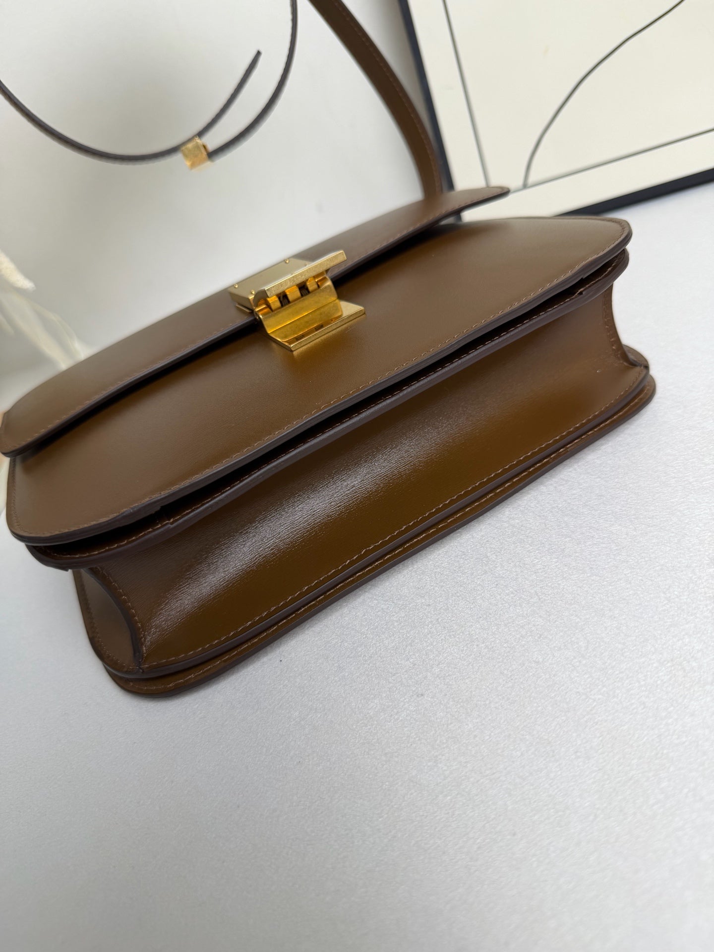 Celine - Box - Leather - Brown - (medium)