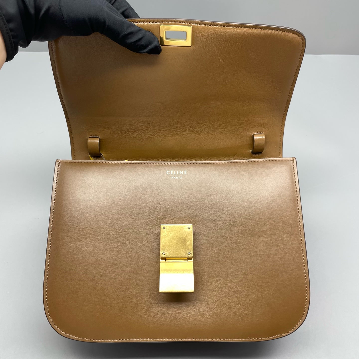 Celine - Box - Leather - Brown - (medium)