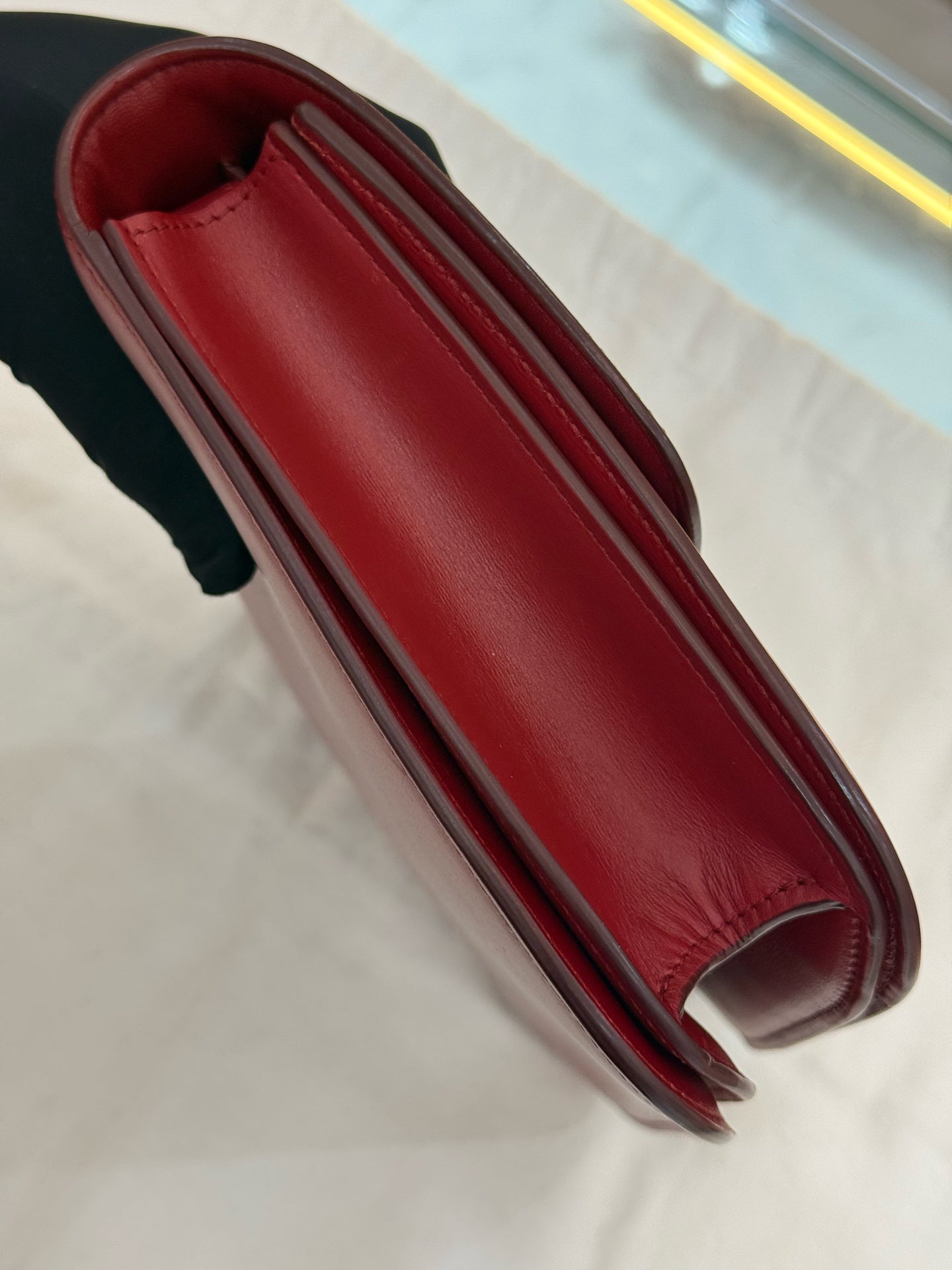 Celine - Box - Leather - Burgundy - (medium)