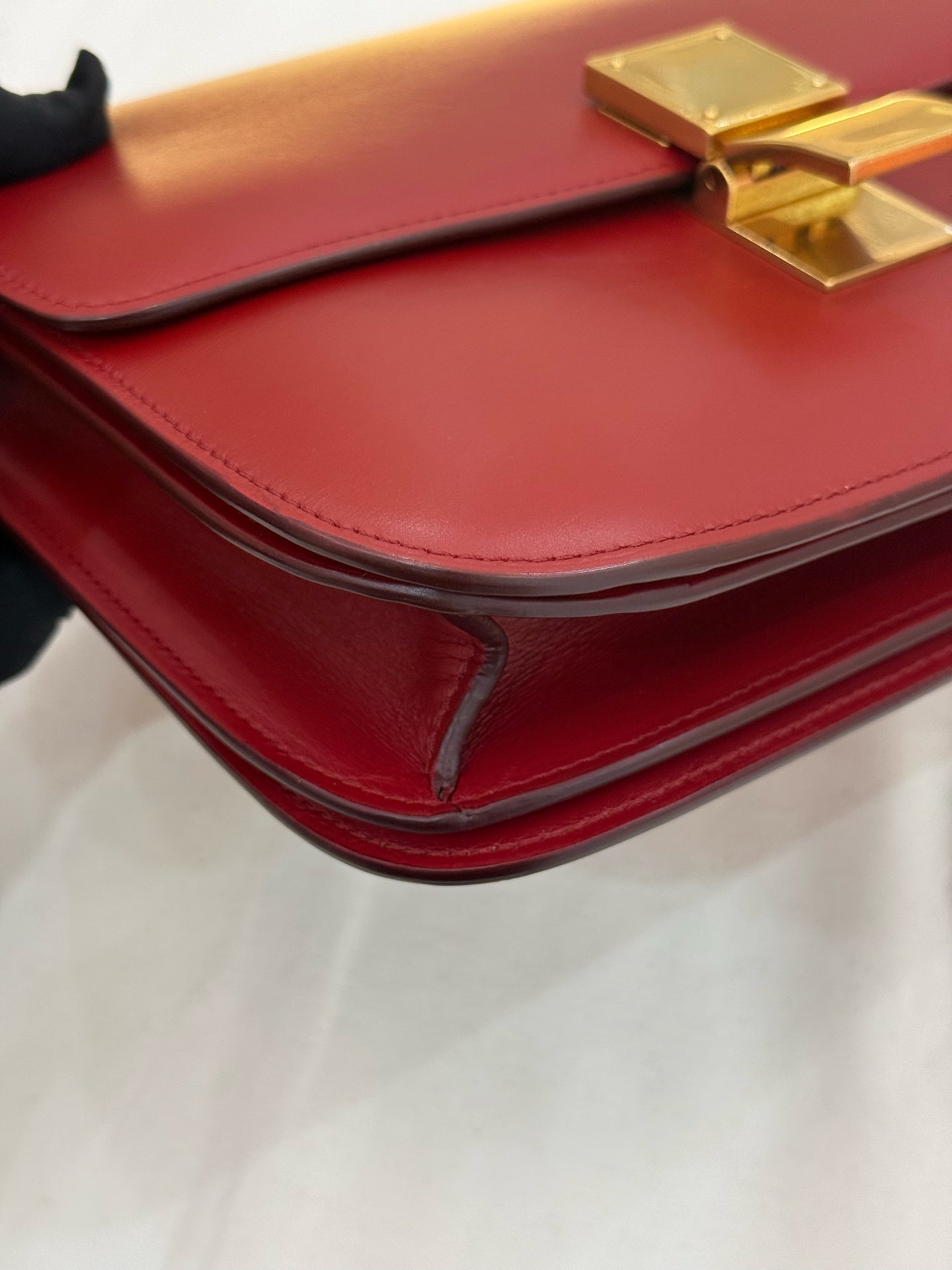 Celine - Box - Leather - Burgundy - (medium)