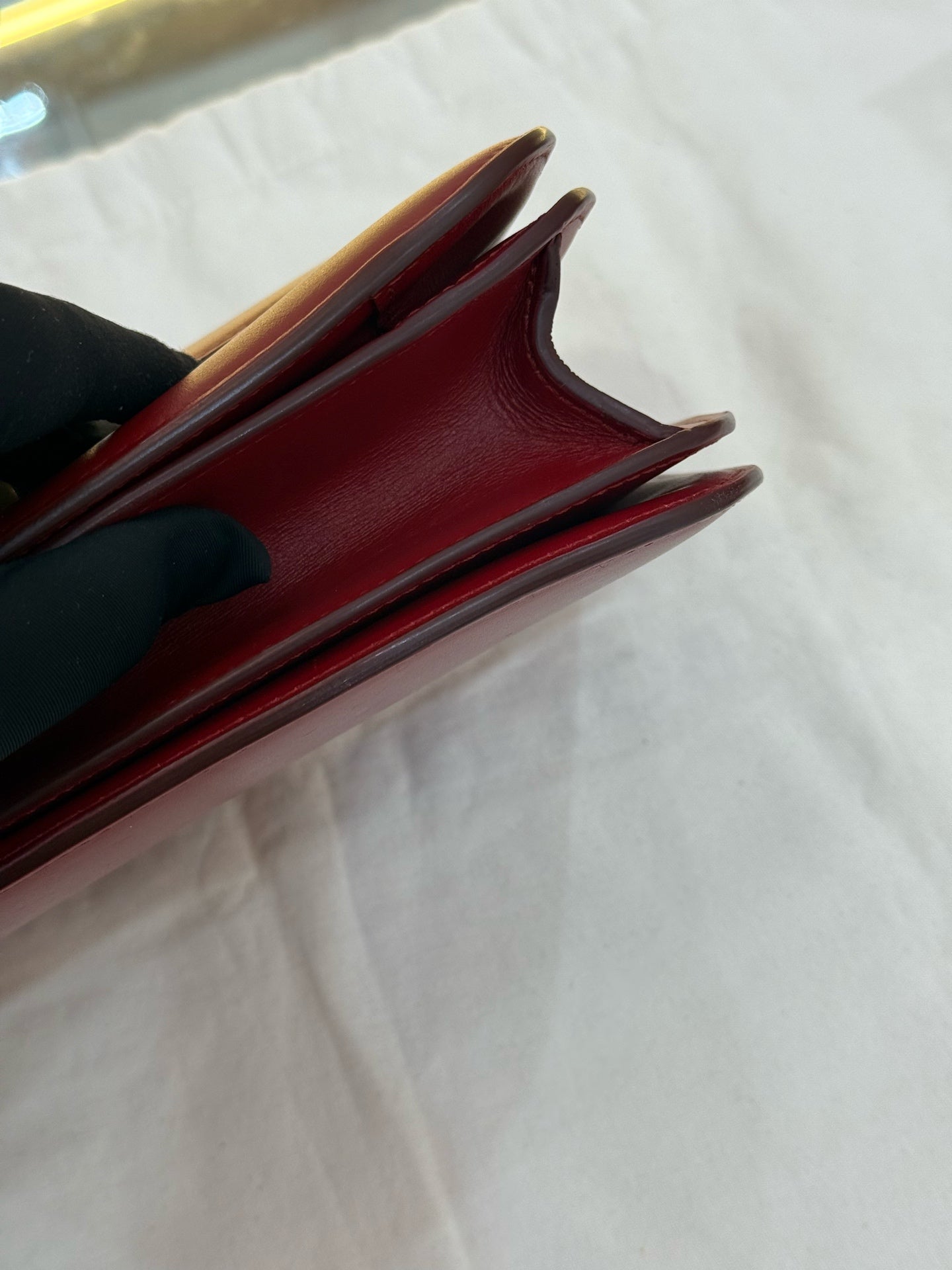 Celine - Box - Leather - Burgundy - (medium)
