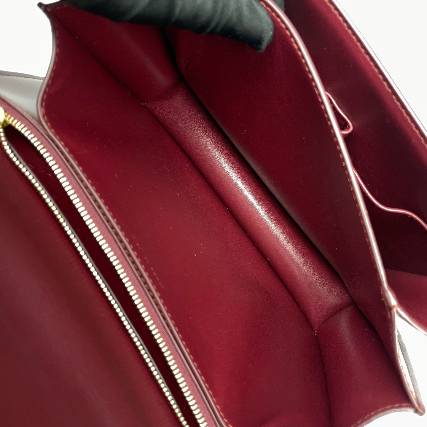 Celine - Box - Leather - Burgundy - (Medium)