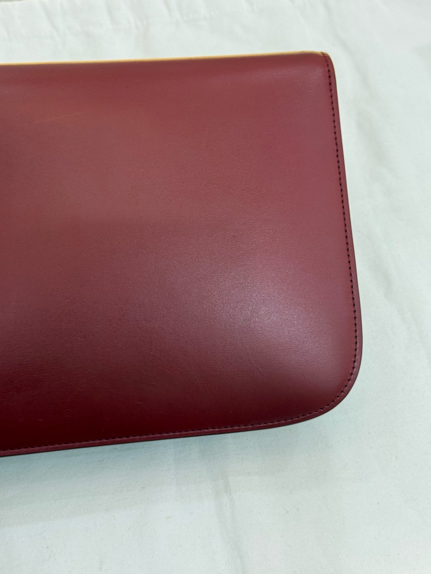 Celine - Box - Leather - Burgundy - (medium)