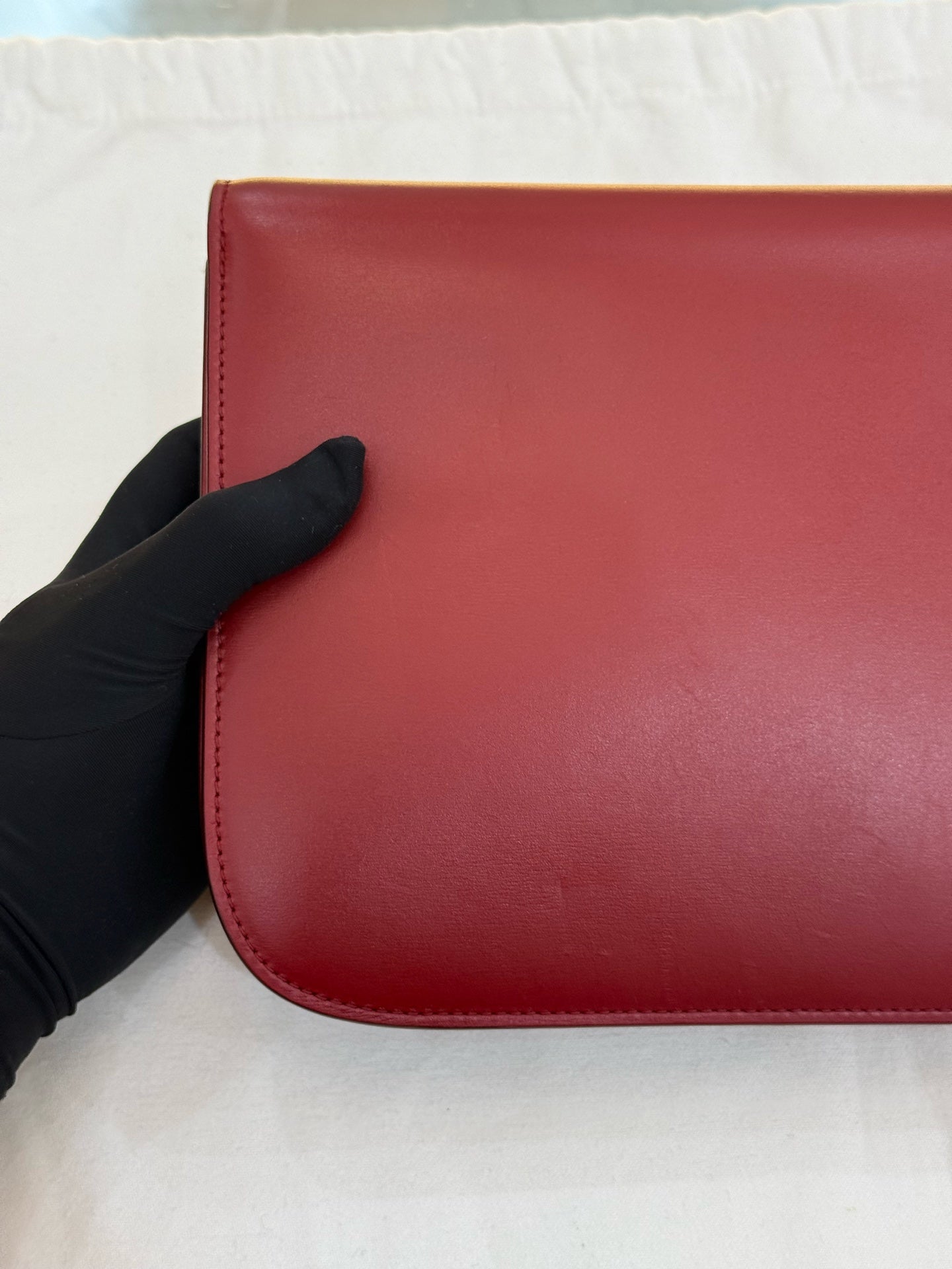 Celine - Box - Leather - Burgundy - (medium)