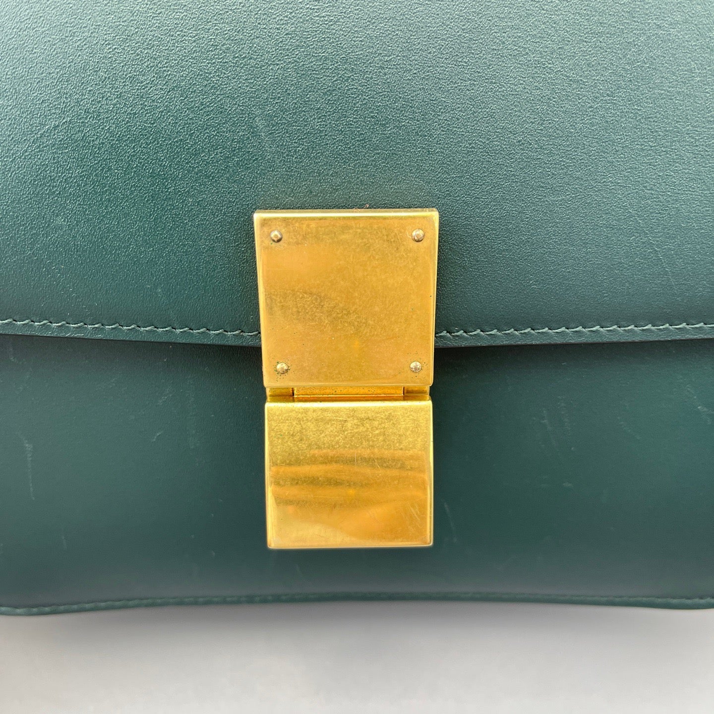 Celine - Box - Leather - Green - (medium)