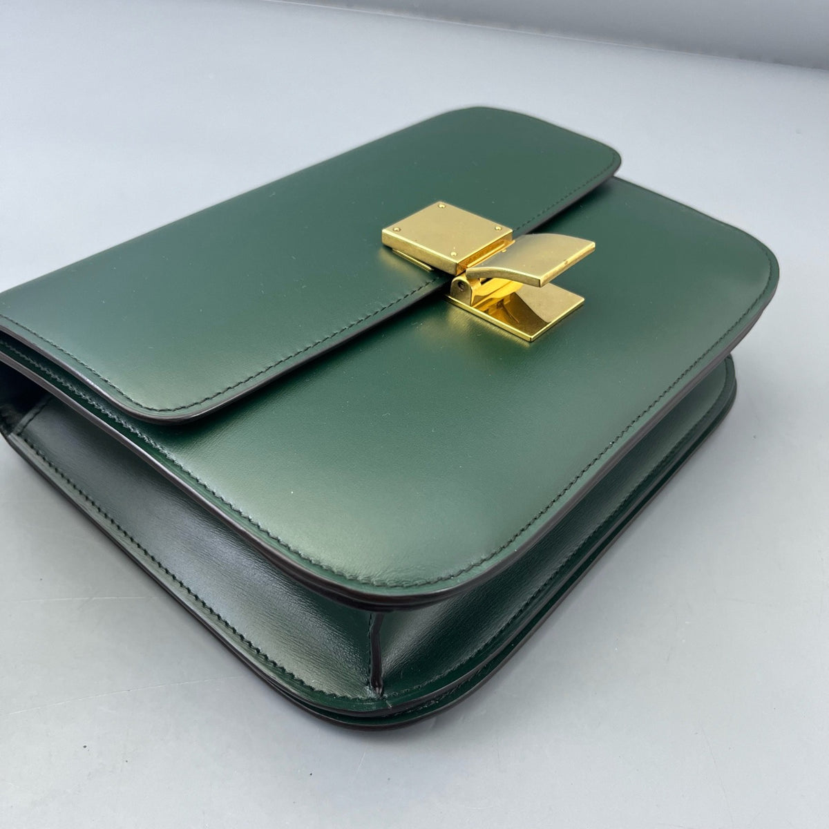 Celine - Box - Leather - Green - (medium)