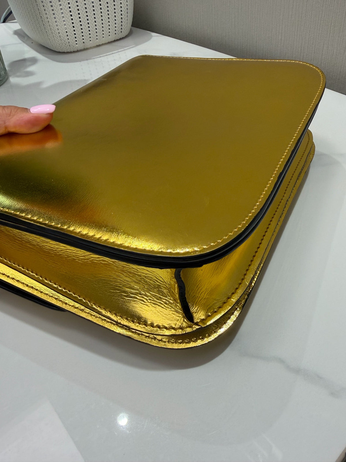 Celine - Box Medium - Leather - Gold - (medium)