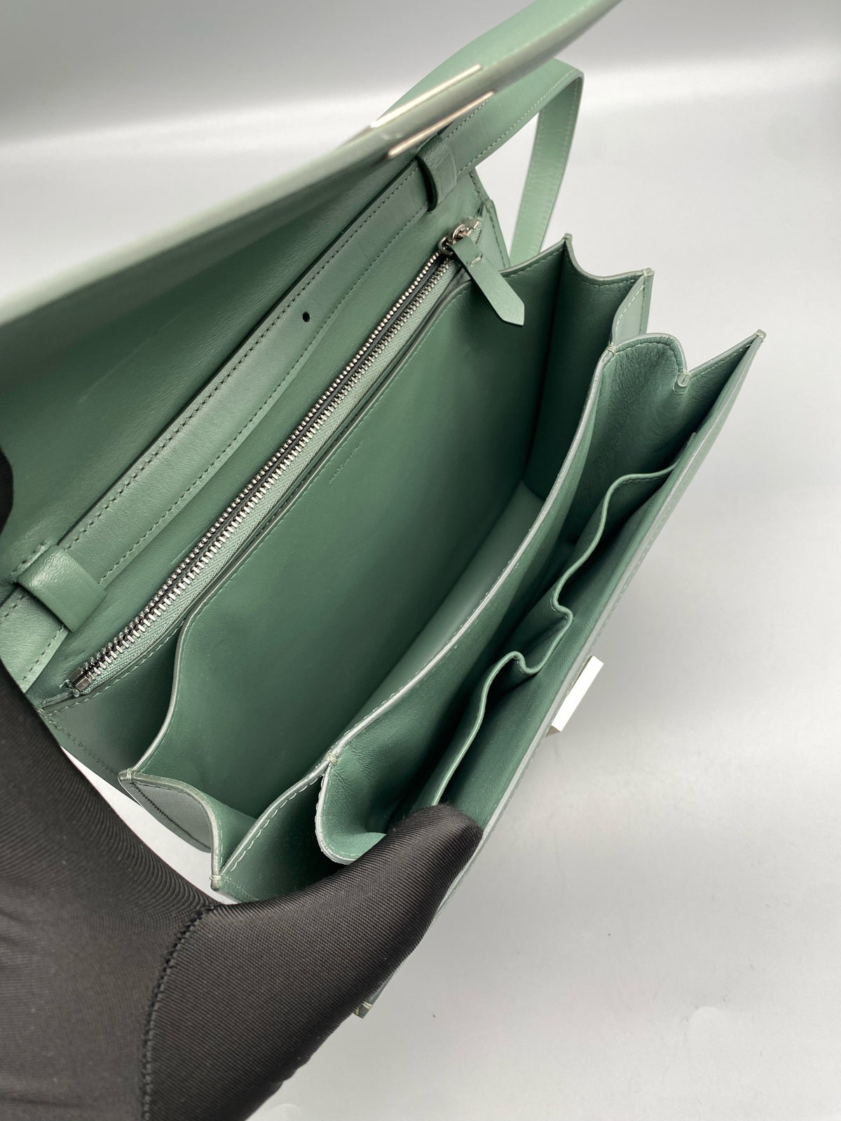 Celine - Box Medium - Leather - Green - (Medium)