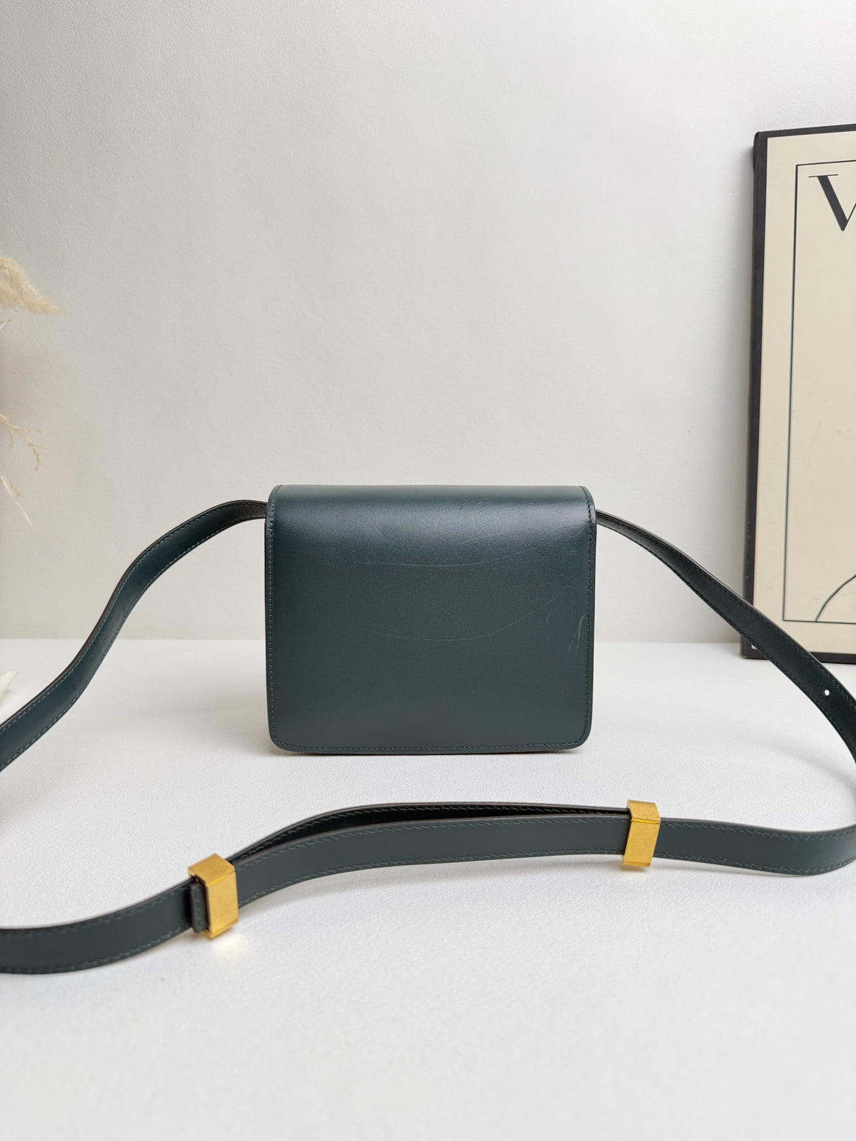 Celine - Box Small - Leather - Green - (small)