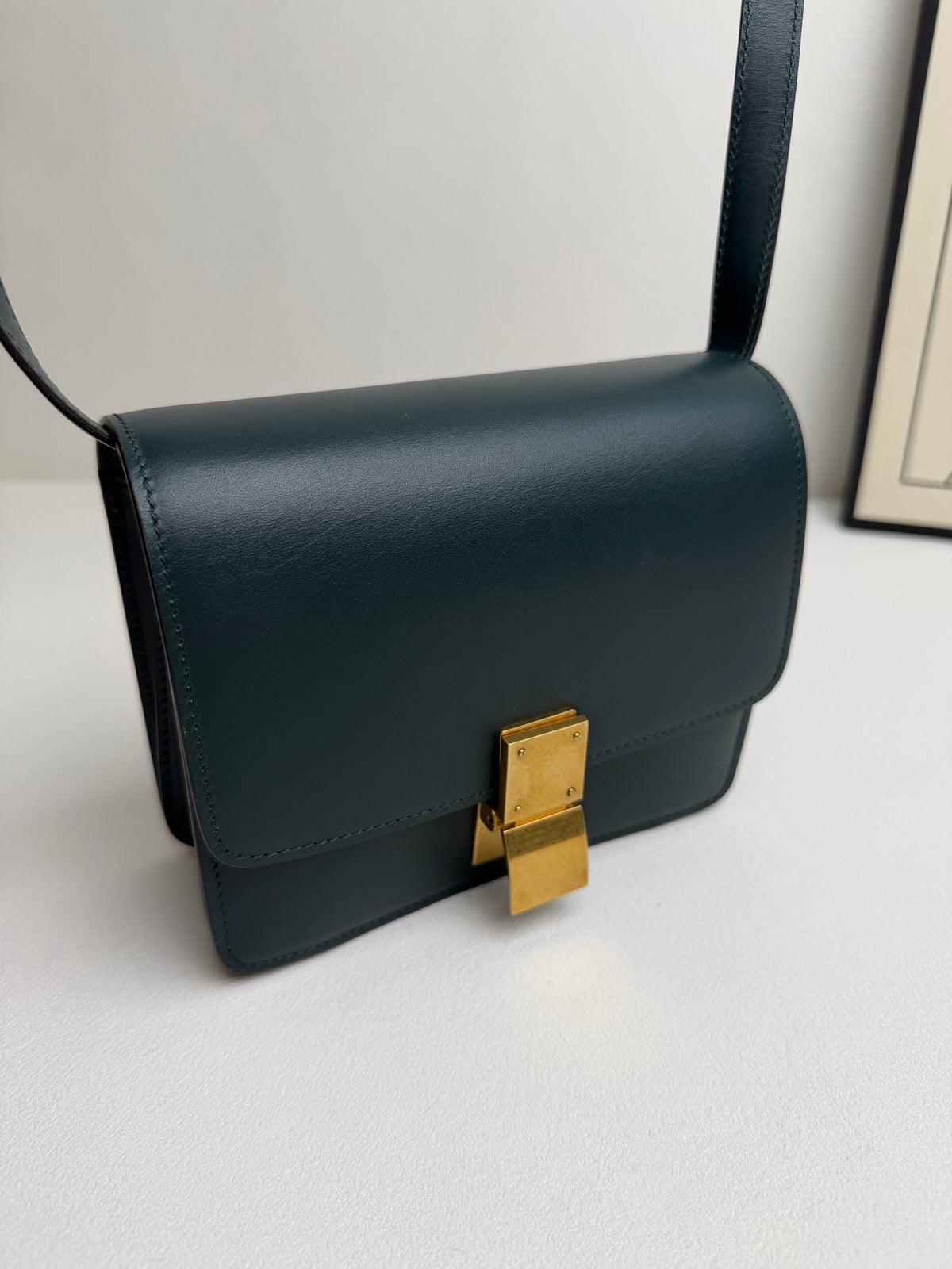 Celine - Box Small - Leather - Green - (small)