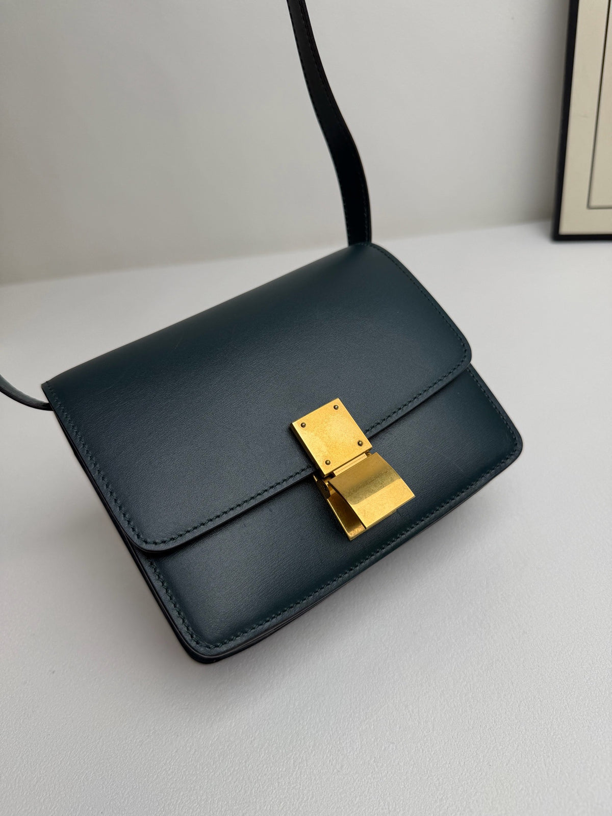Celine - Box Small - Leather - Green - (small)