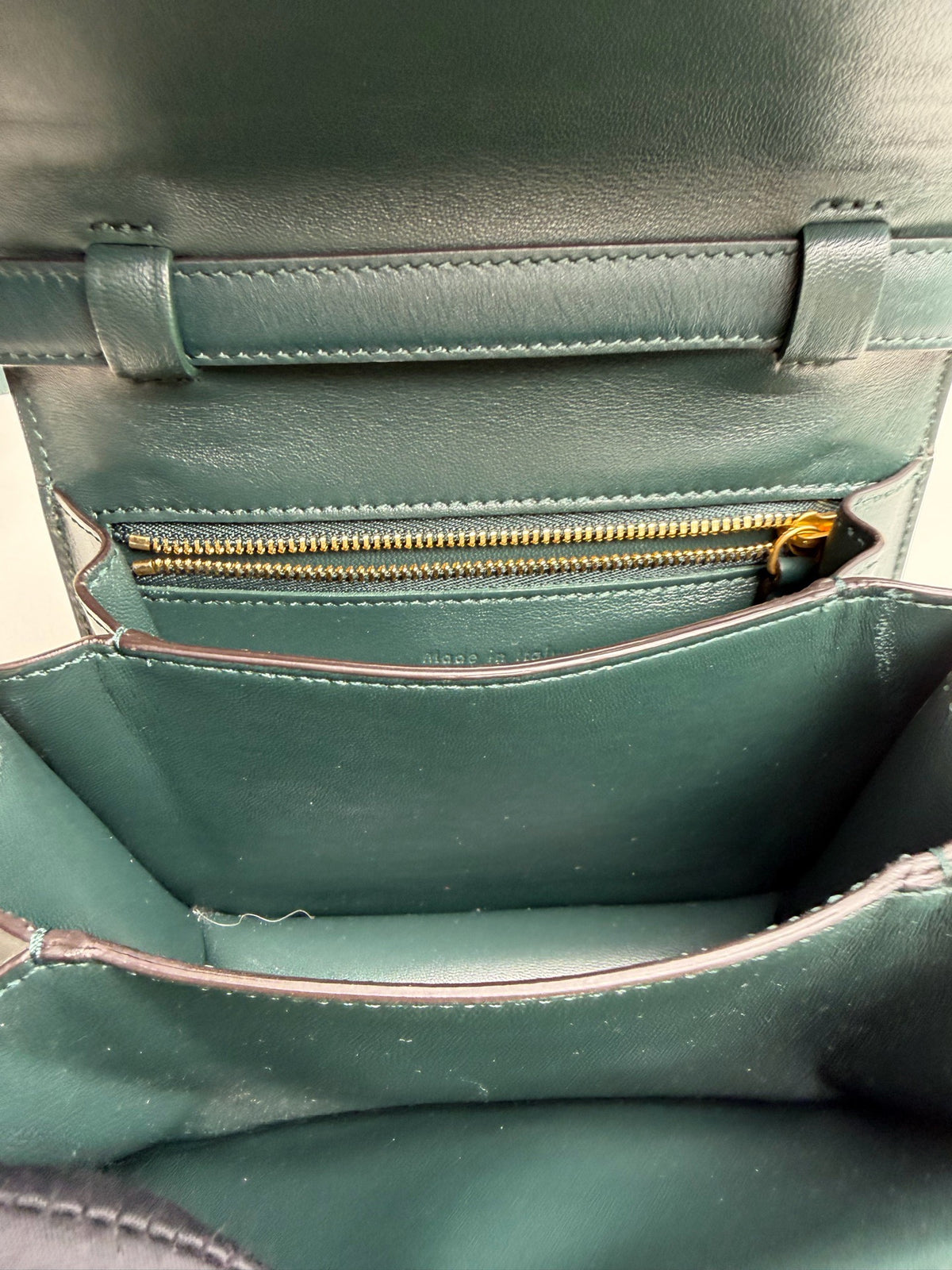 Celine - Box Small - Leather - Green - (small)