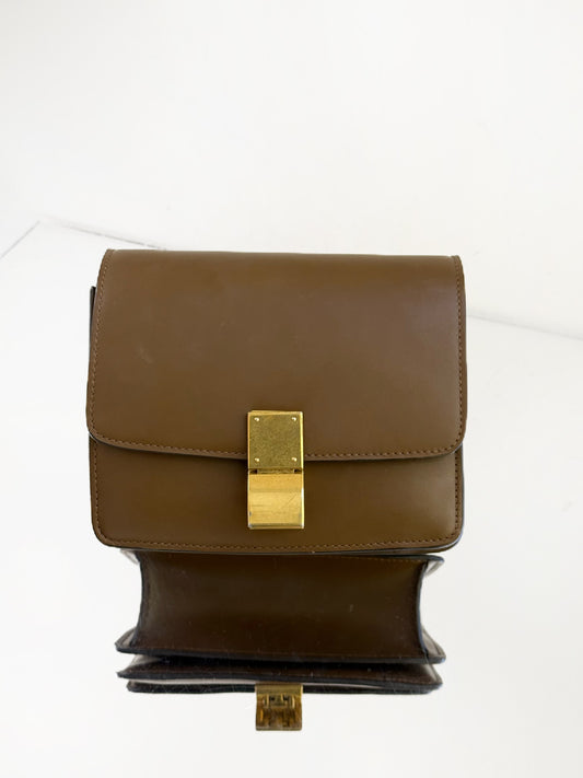 Celine - Box Teen - Leather - Brown - (mini)