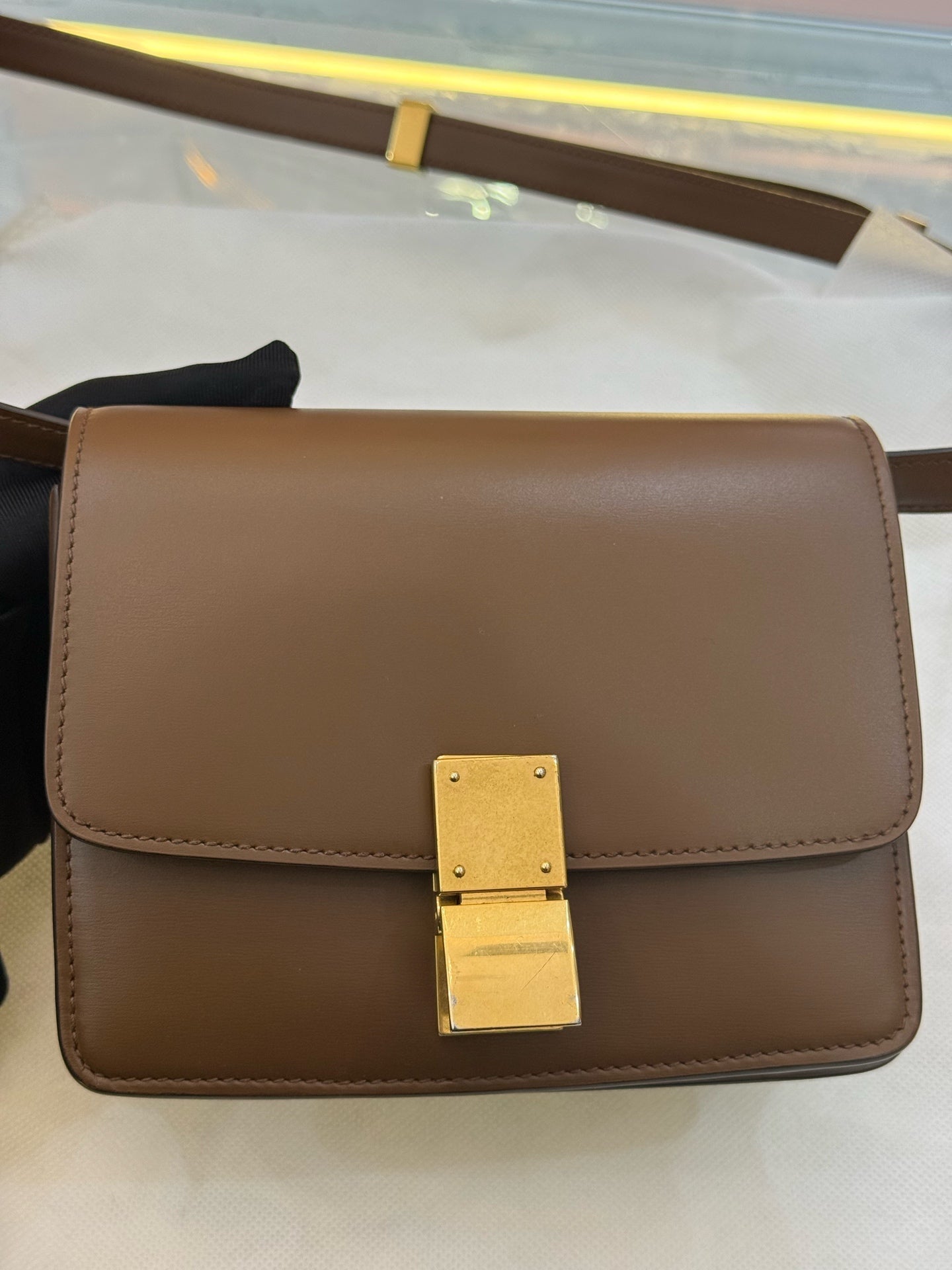 Celine - Box teen - Leather - Brown - (mini)