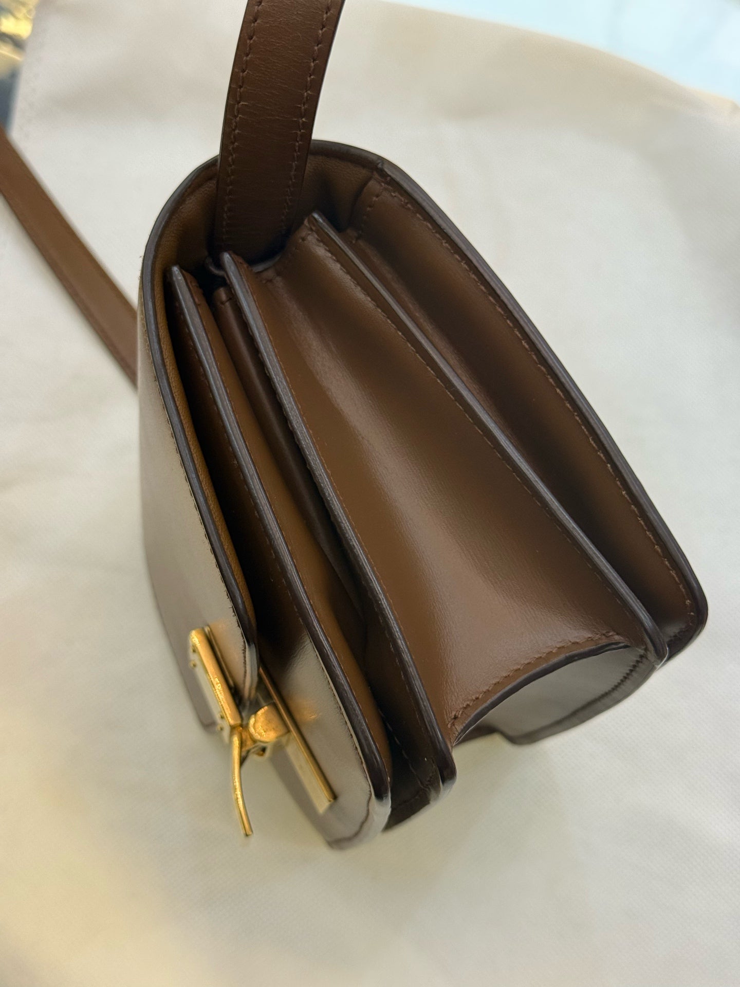 Celine - Box teen - Leather - Brown - (mini)