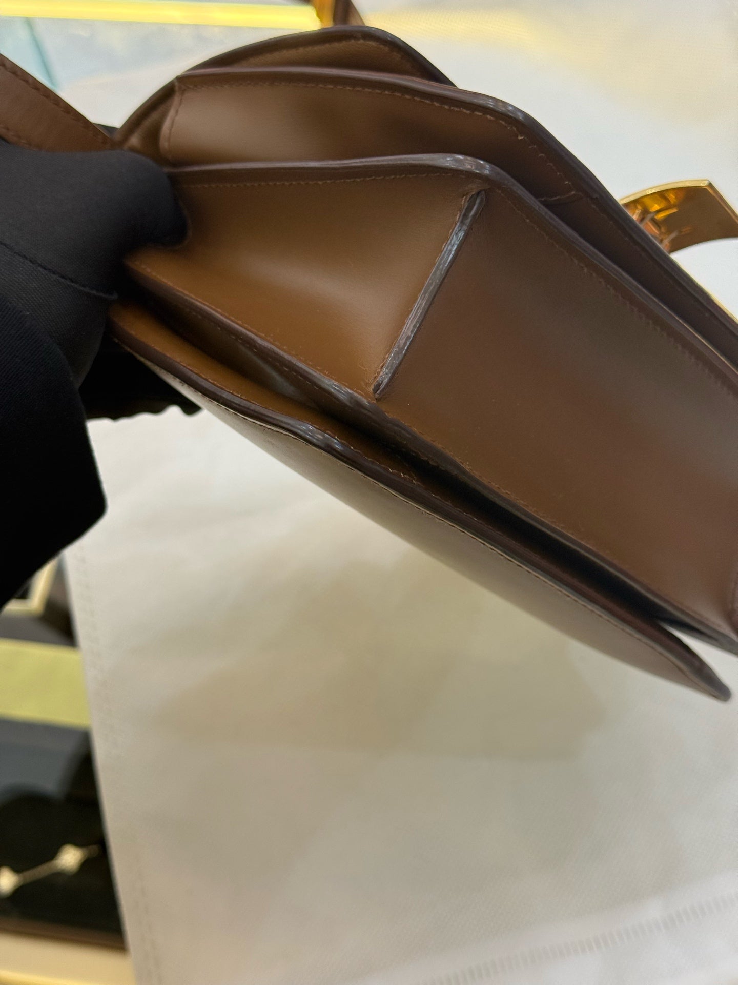 Celine - Box Teen - Leather - Brown - (mini)
