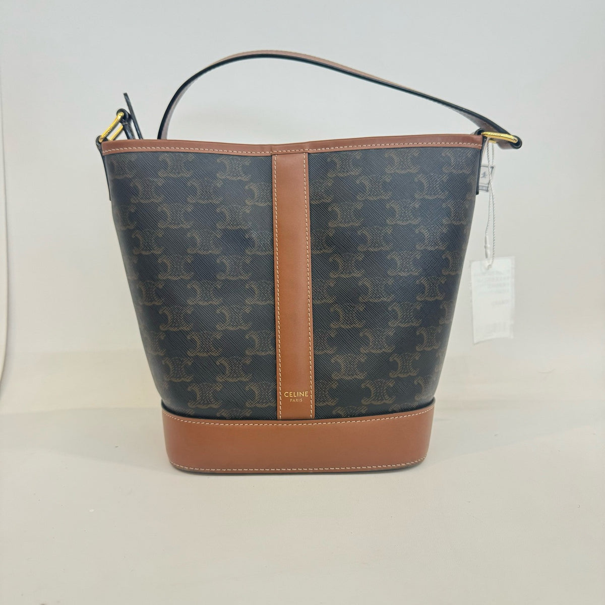 Celine - Bucket Bag - Leather - Brown - (small)